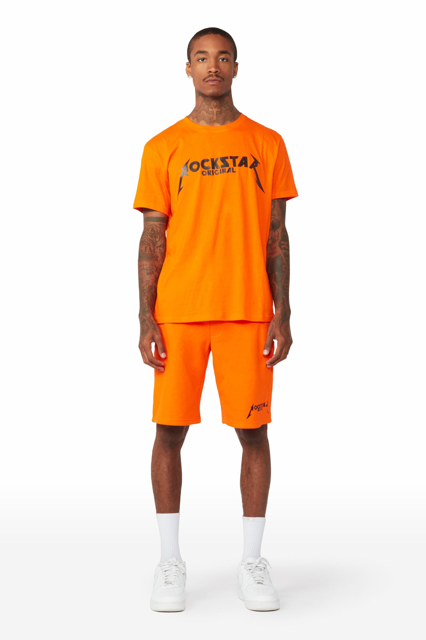 Yaakon Orange T-Shirt/Short Set