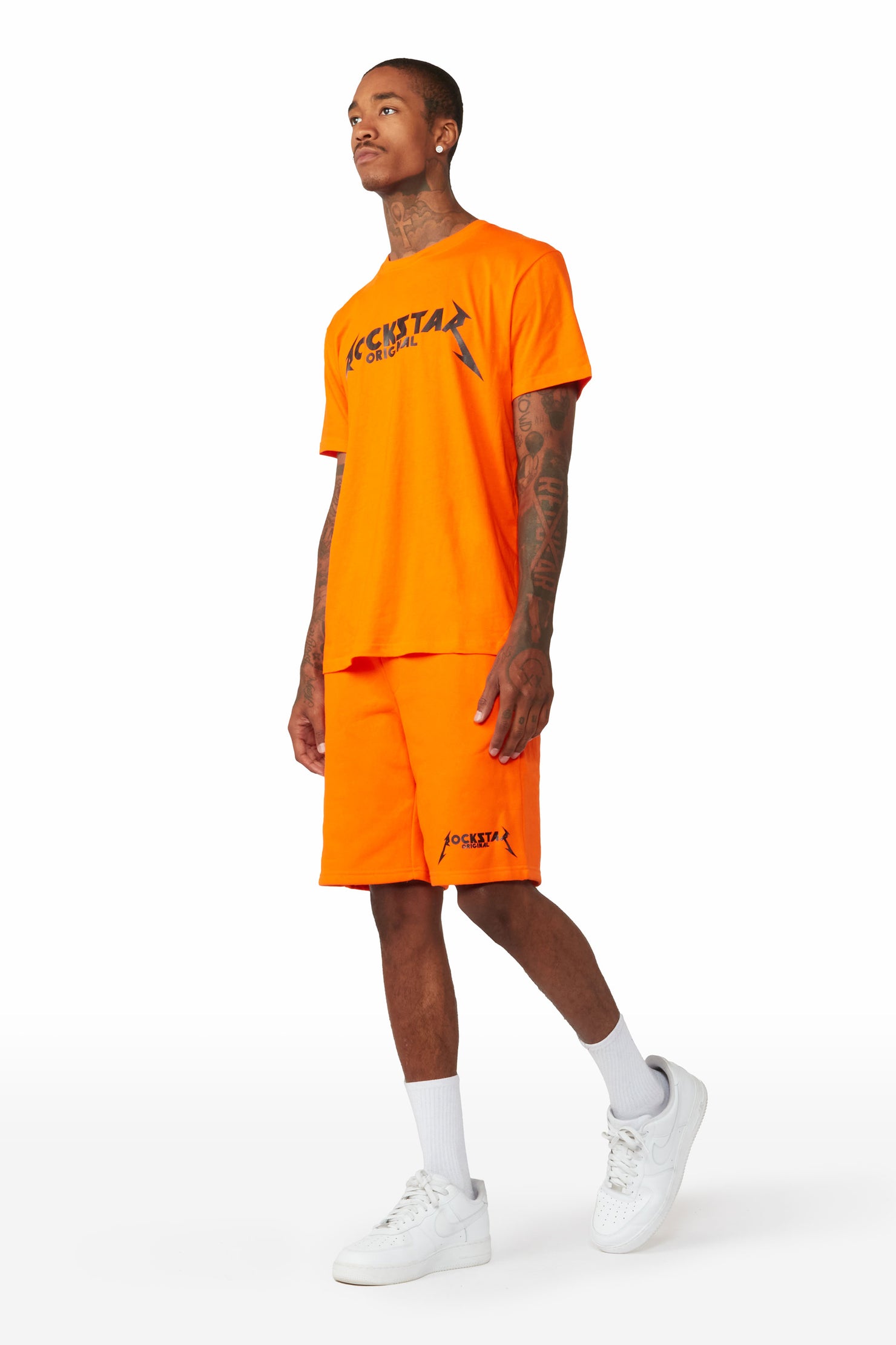 Yaakon Orange T-Shirt/Short Set