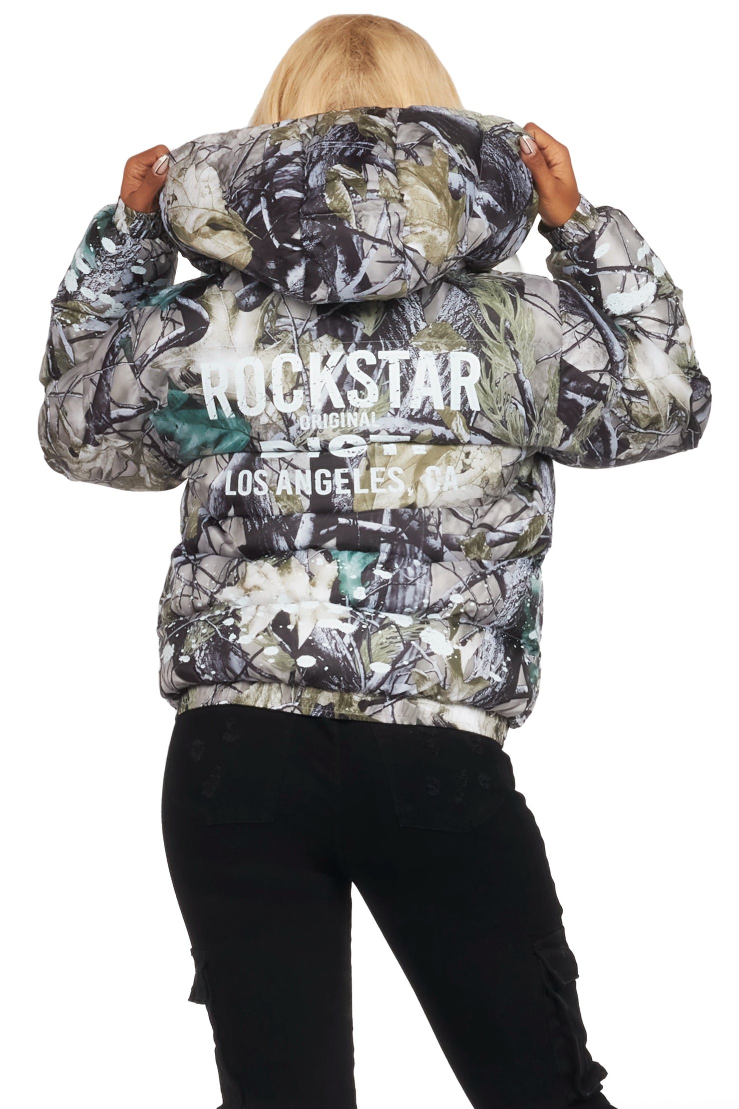 Art Dist. 2.0 Tree Camo Puffer Jacket