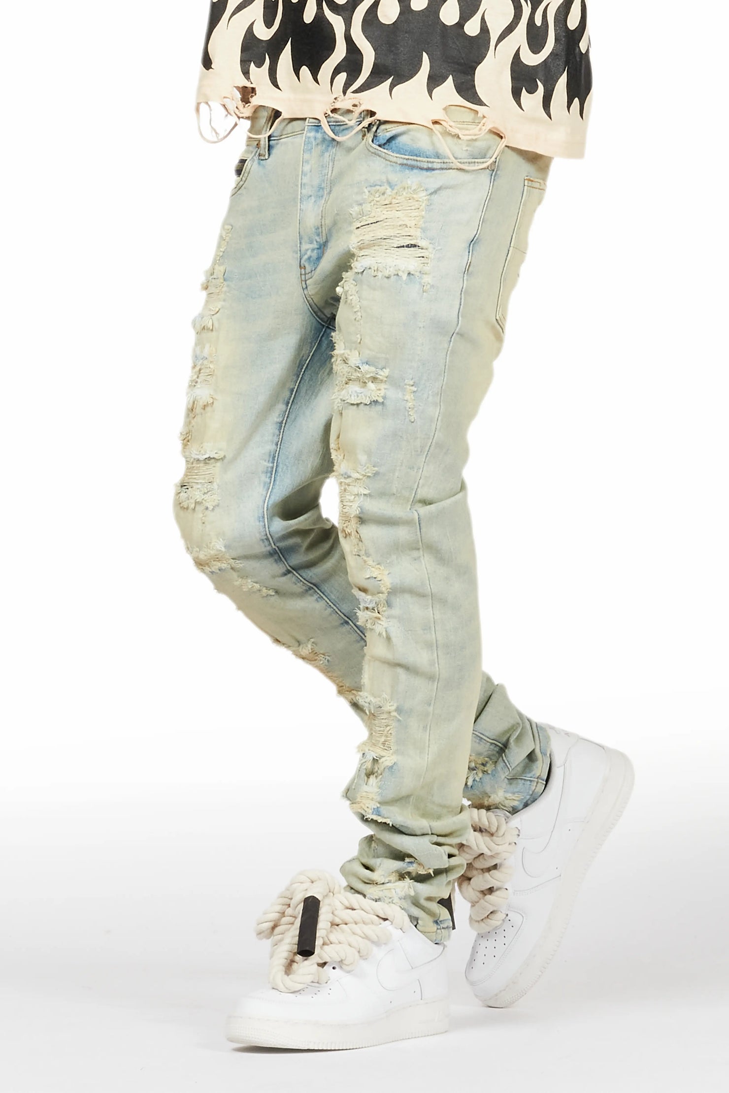 Holibert Light Blue Slim Fit Jean