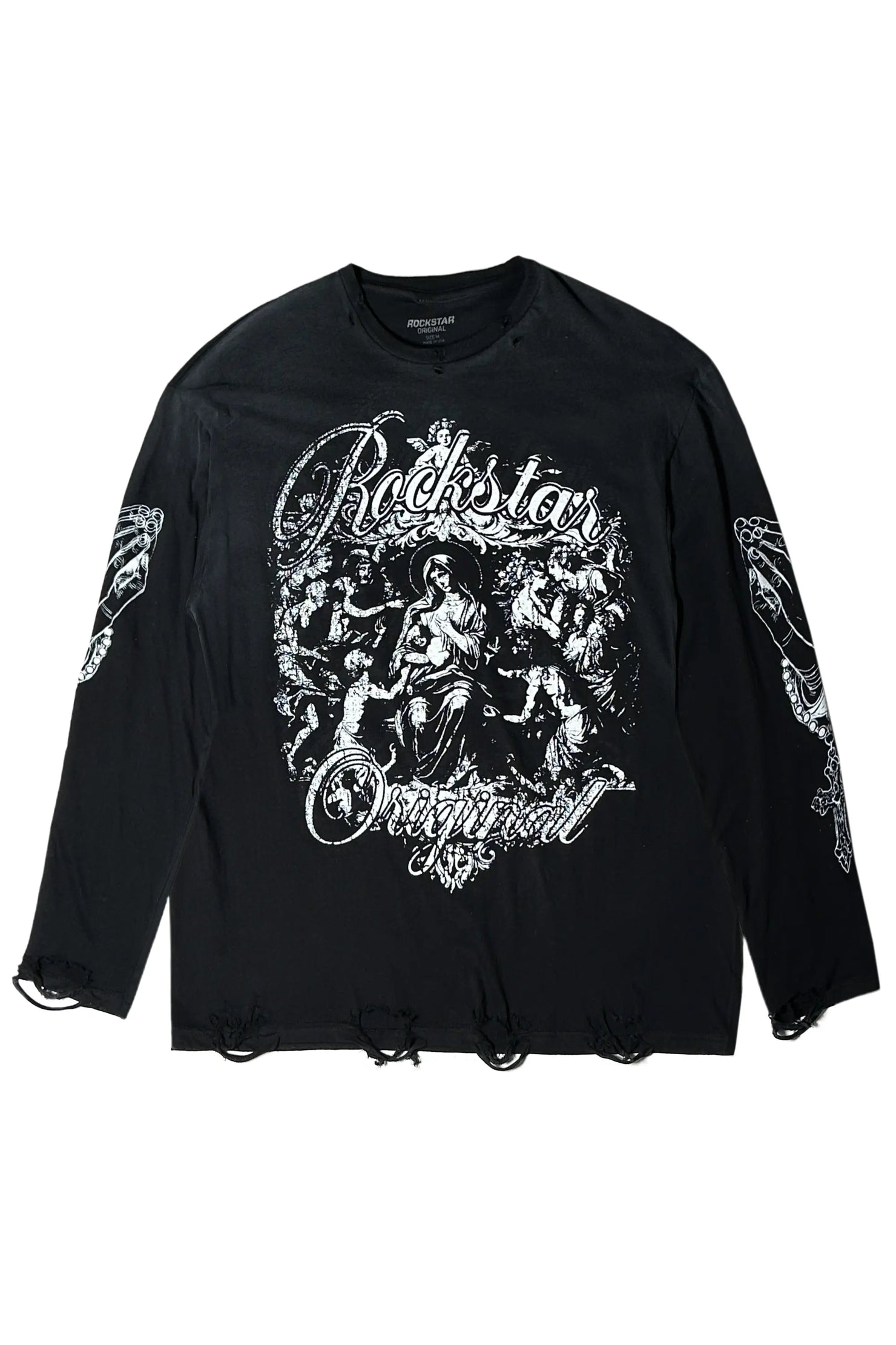 Ladonna Black Long Sleeve T-Shirt