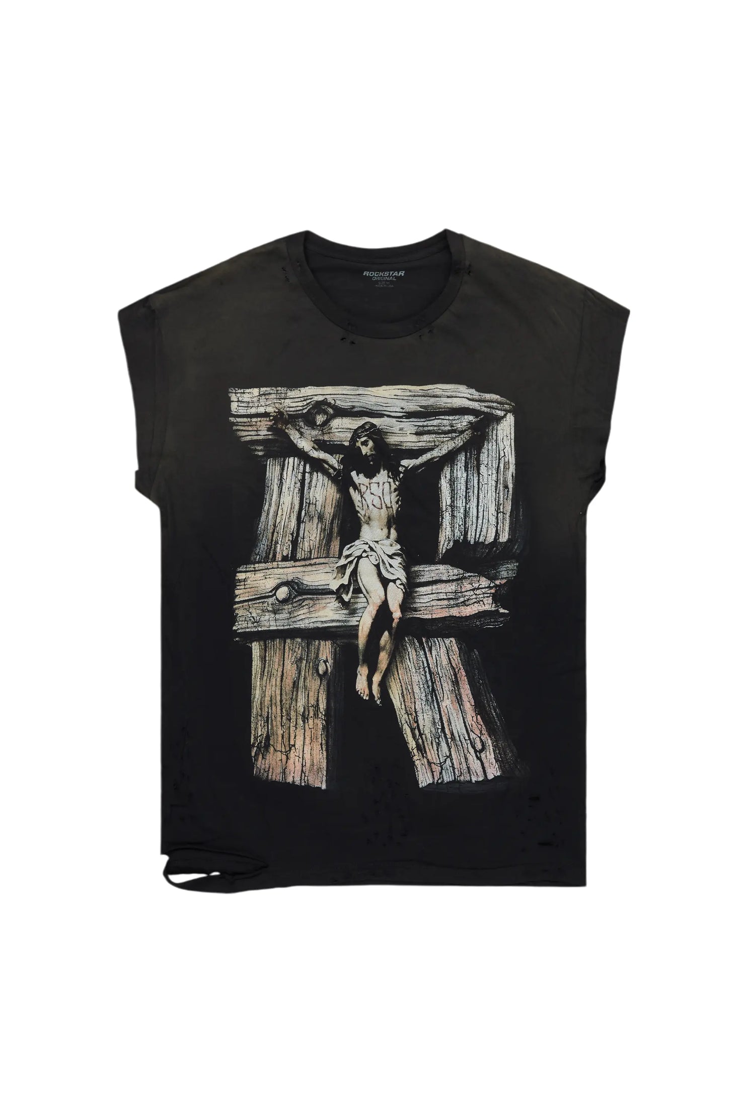 Netto Black Graphic T-Shirt