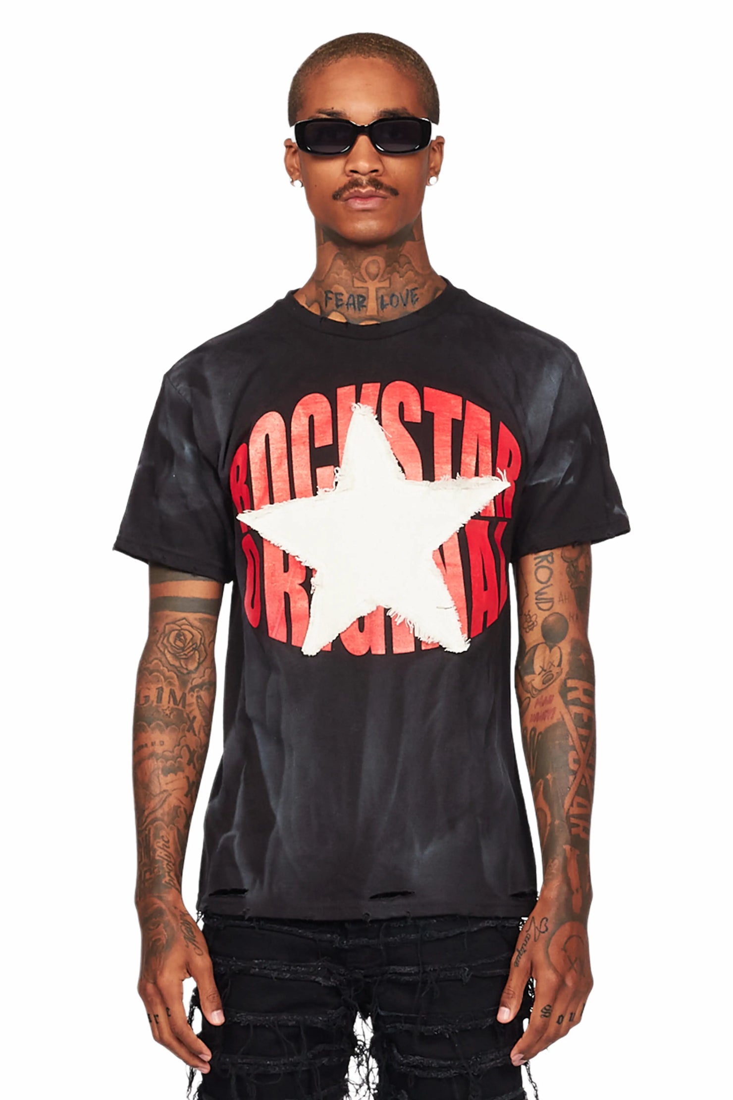 Ranger Black/Red Graphic T-Shirt