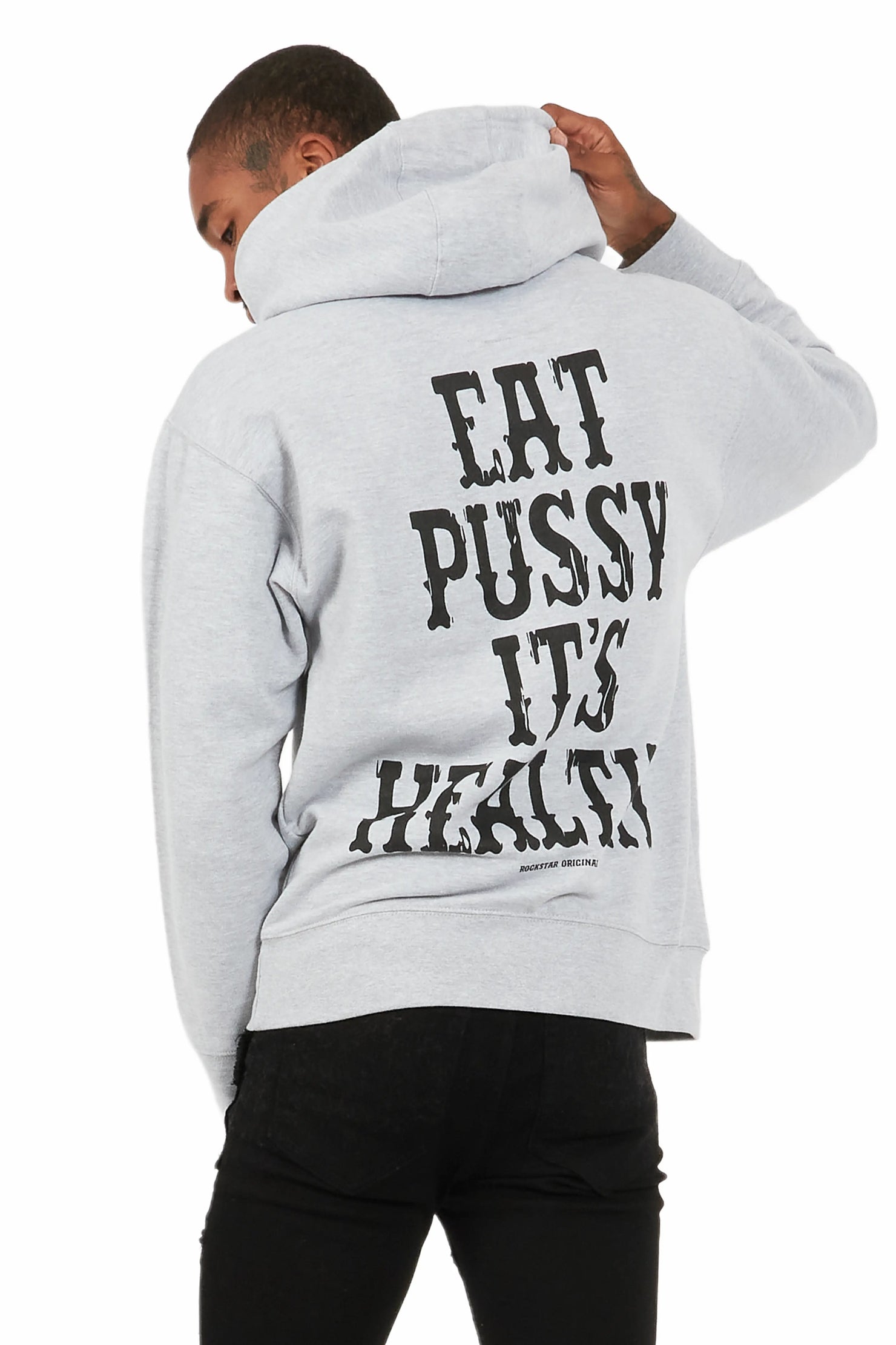 Posse Grey Graphic Hoodie