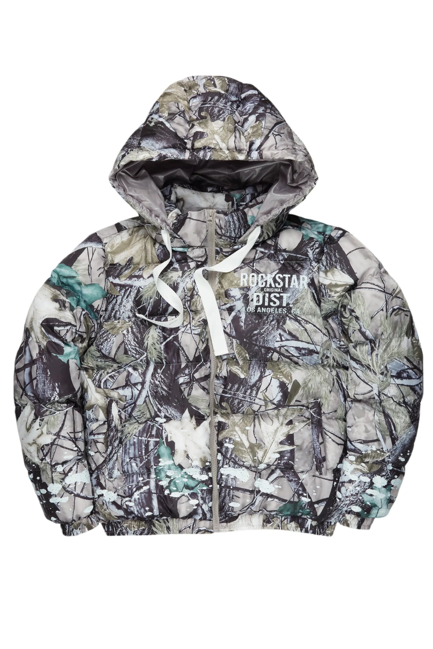 Art Dist. 2.0 Tree Camo Puffer Jacket