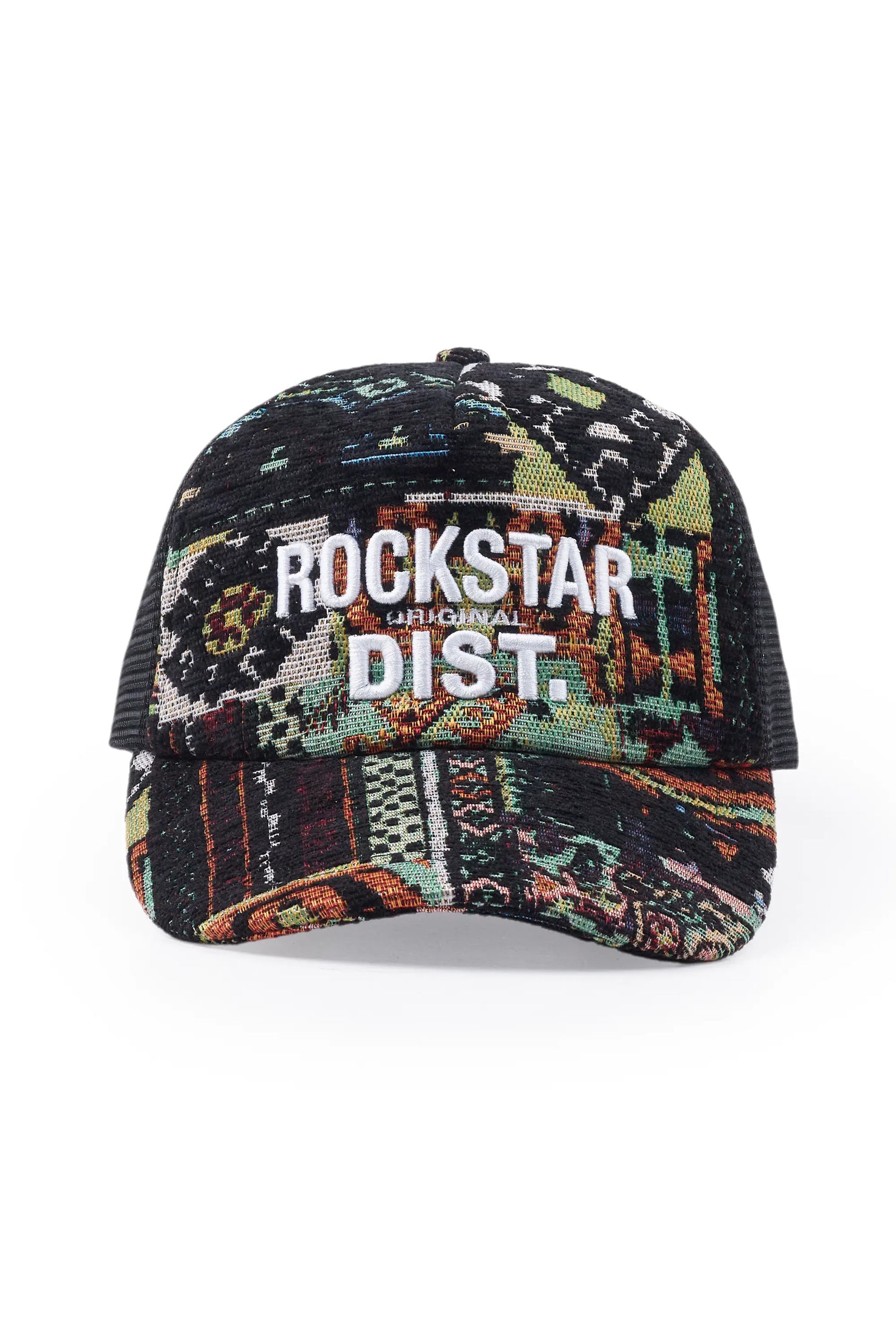 Ayami Green Tapestry Trucker Hat