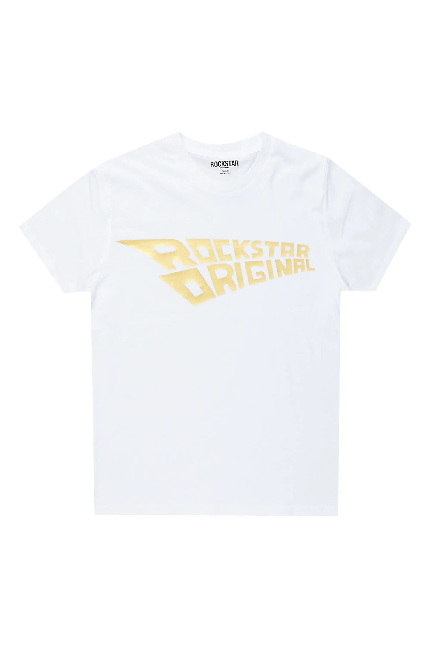 Boys Summit White Graphic T-Shirt