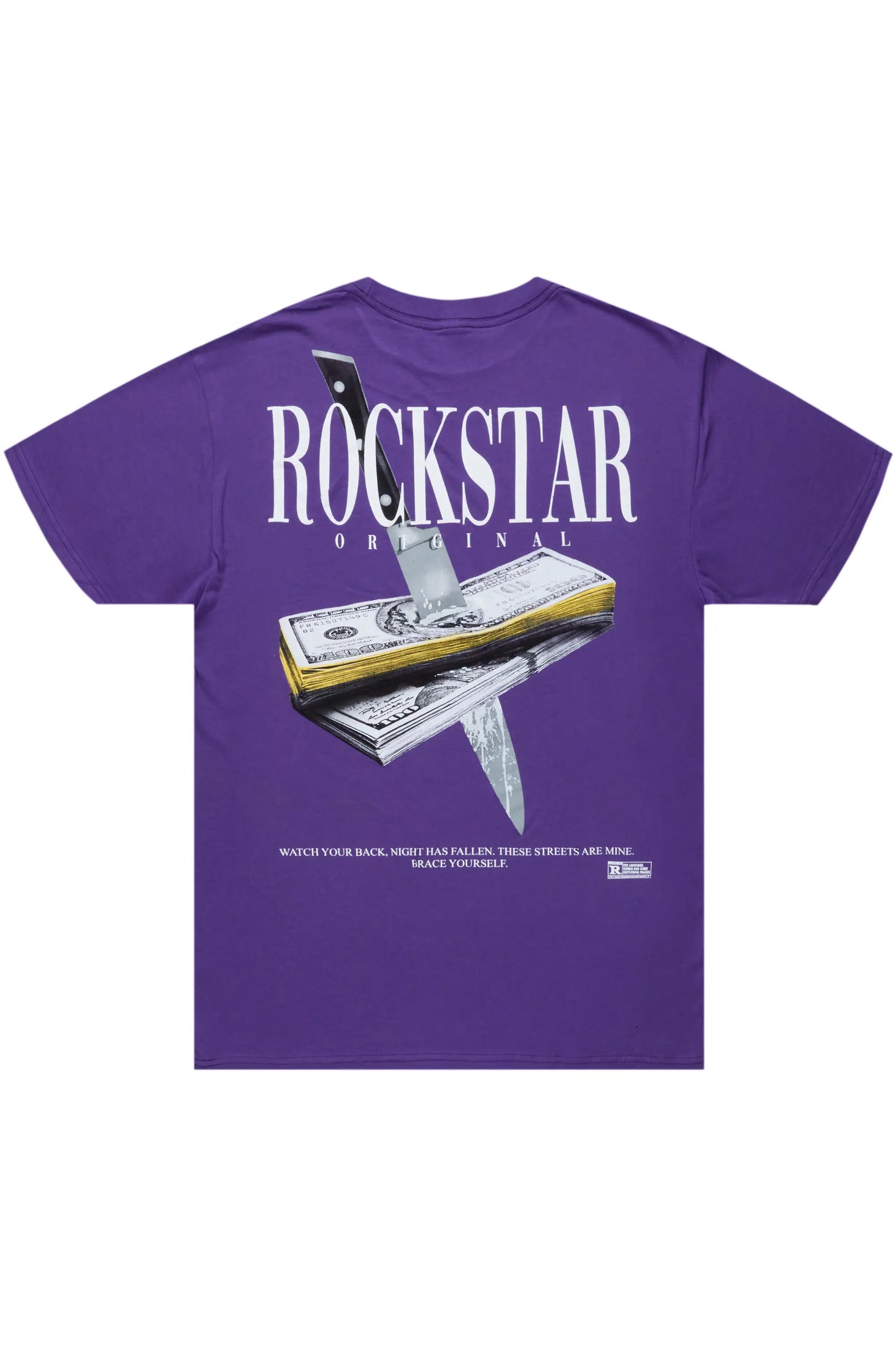 Sheridan Purple Oversized T-Shirt