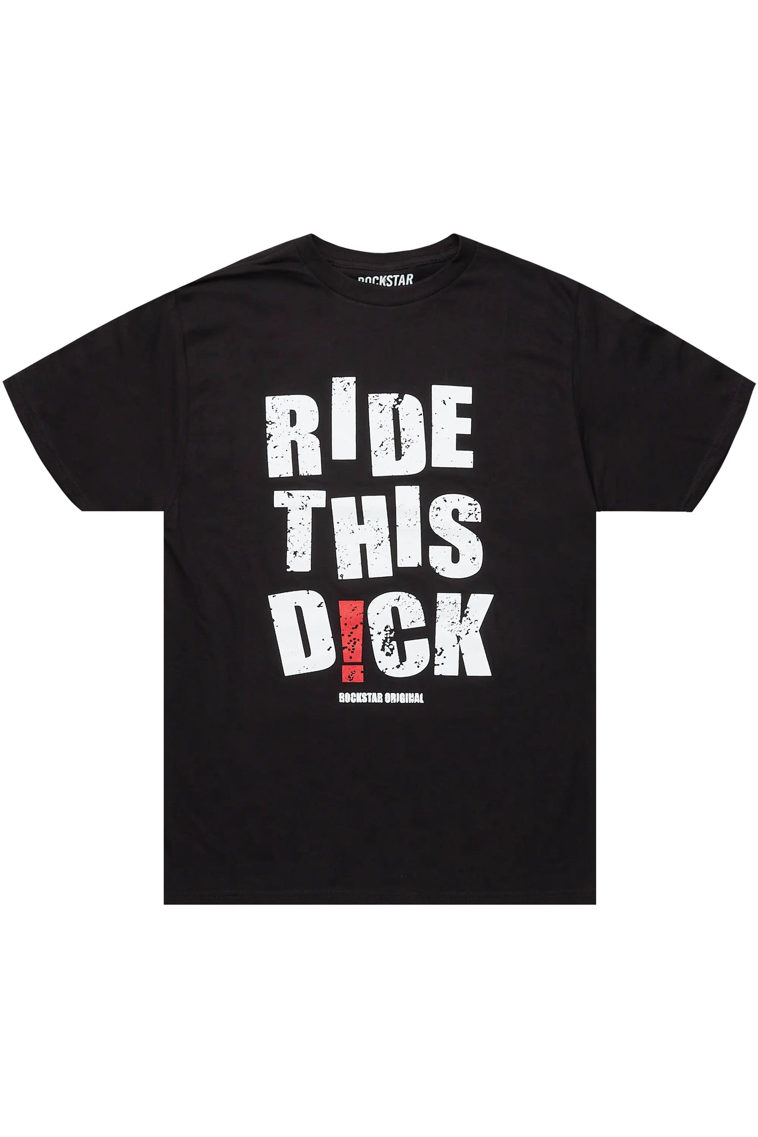 Ducktown Black Graphic T-Shirt