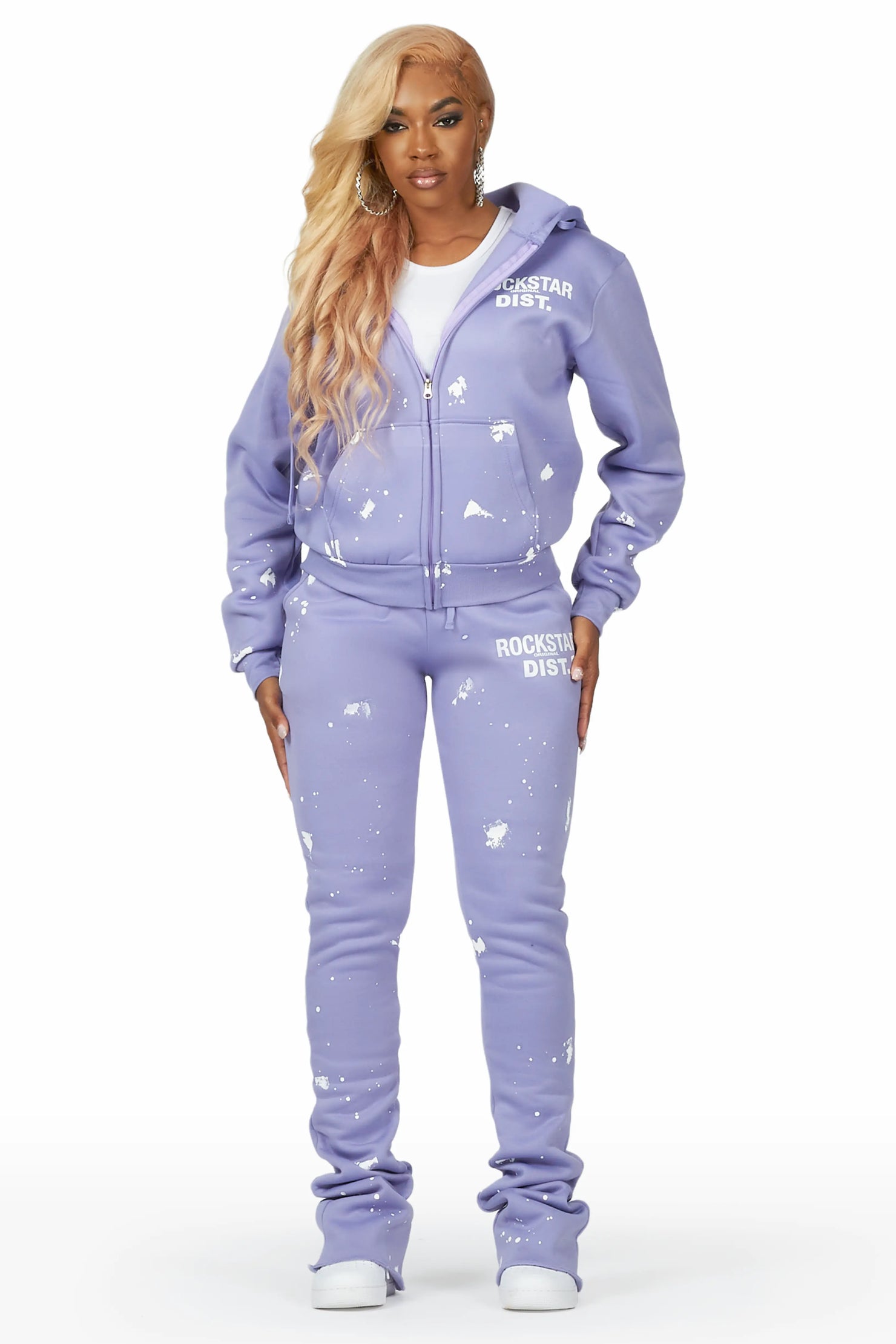 Halloway Periwinkle Zip Up Super Stacked Trackset