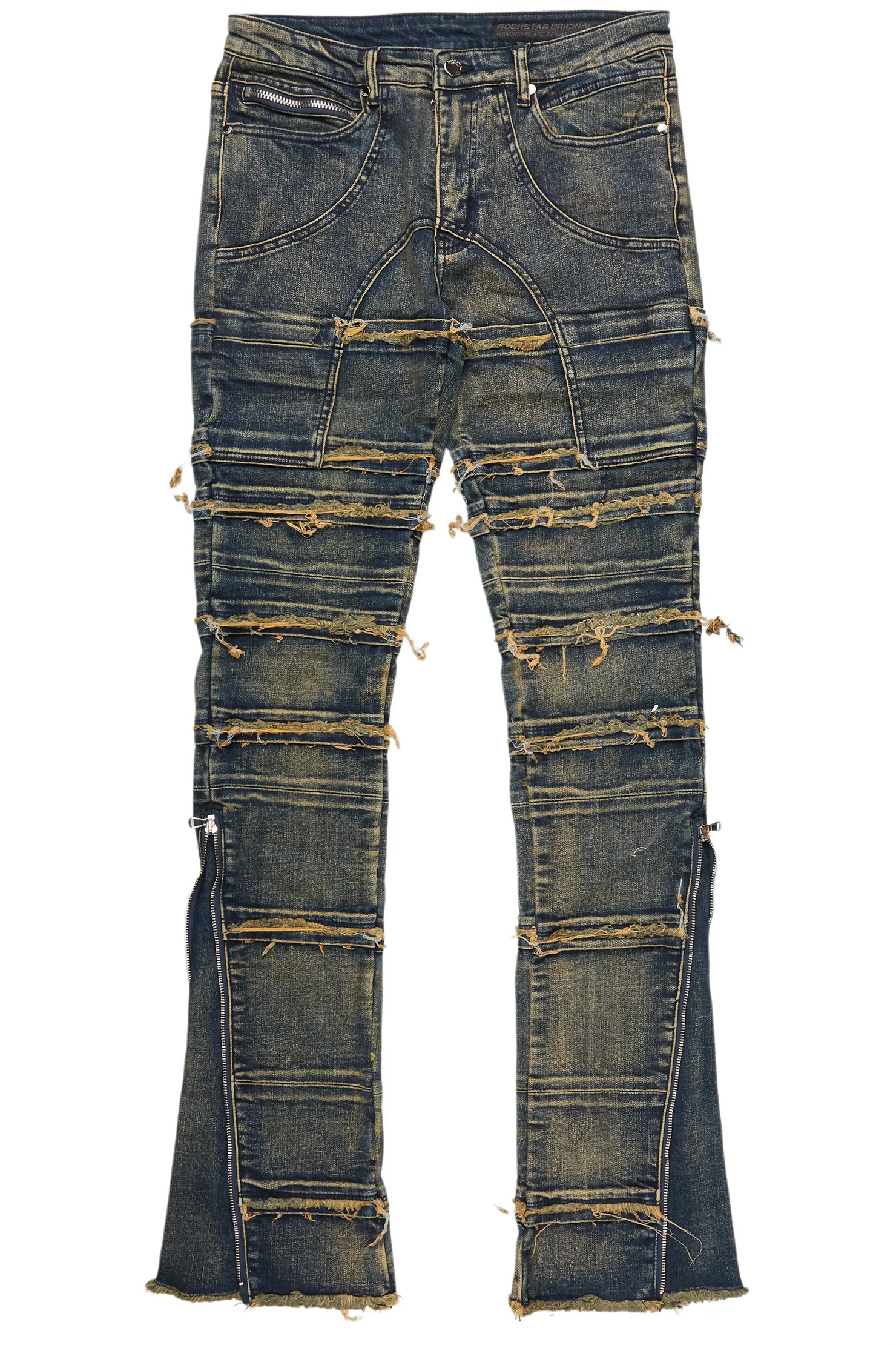 Horado Tint Wash Stacked Flare Jean