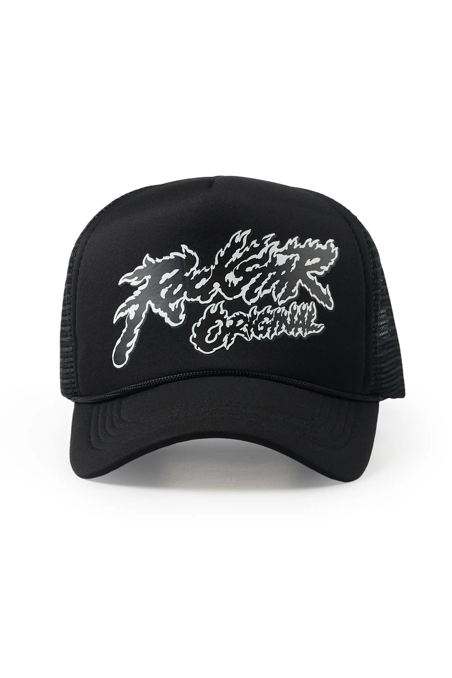 Evert Black Graphic Trucker Hat