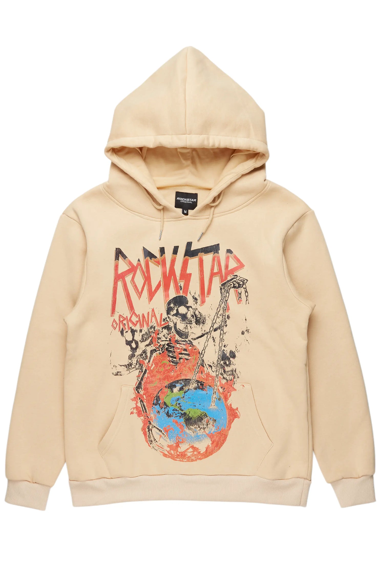 Barrett Beige Graphic Hoodie