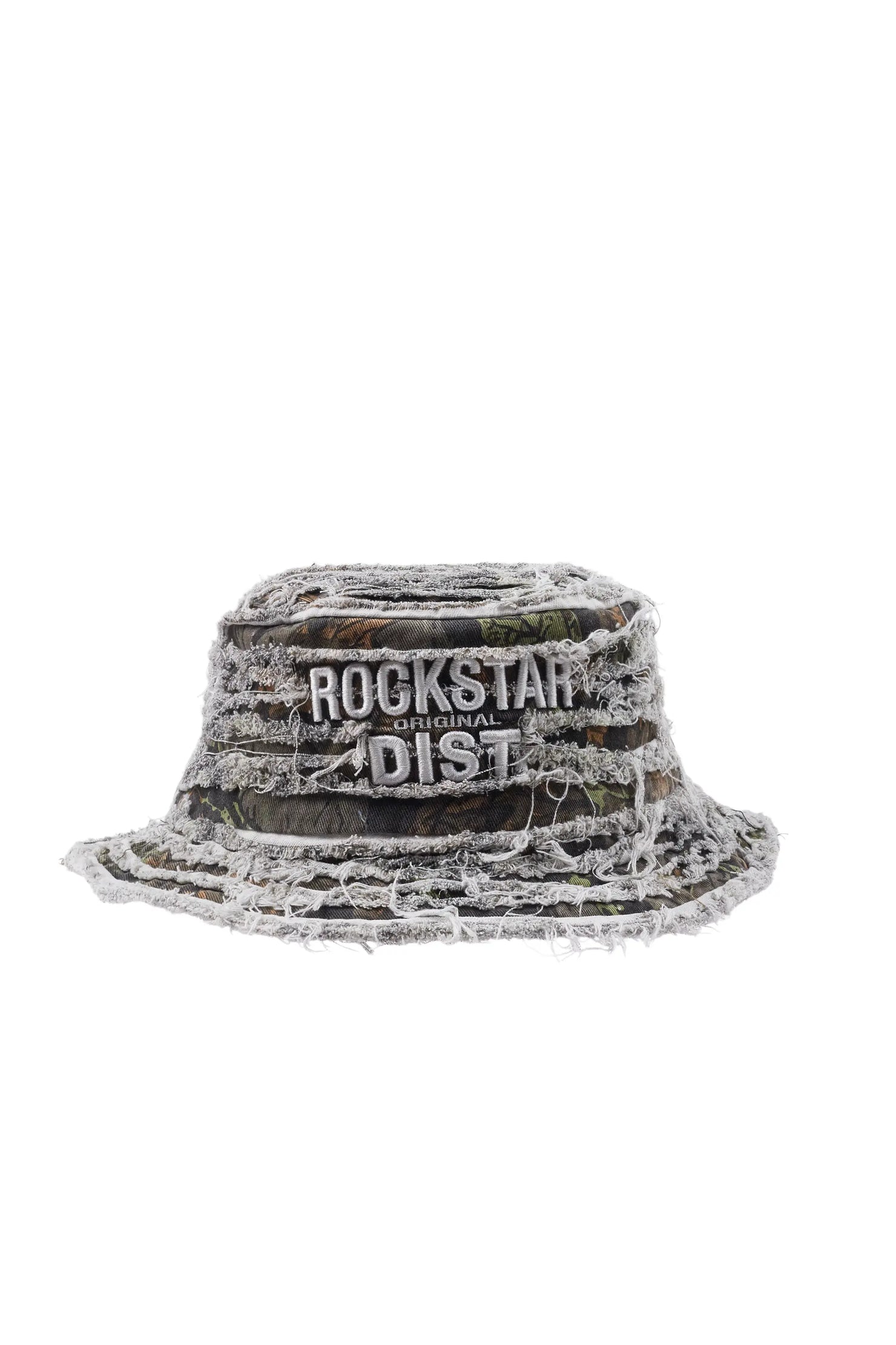 Boys Abi Tree Camo Distressed Bucket Hat