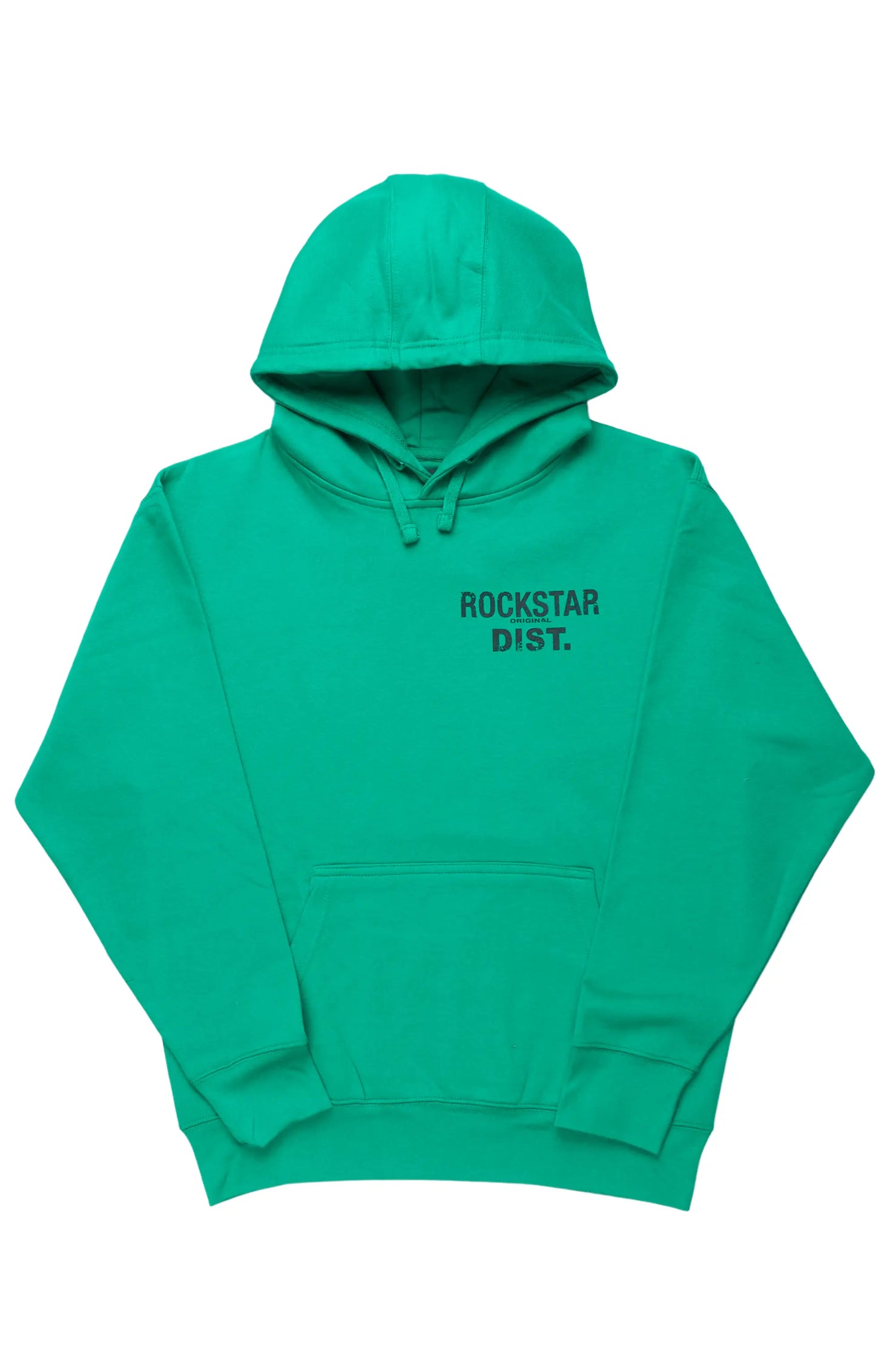 Lake Green/Black Graphic Hoodie