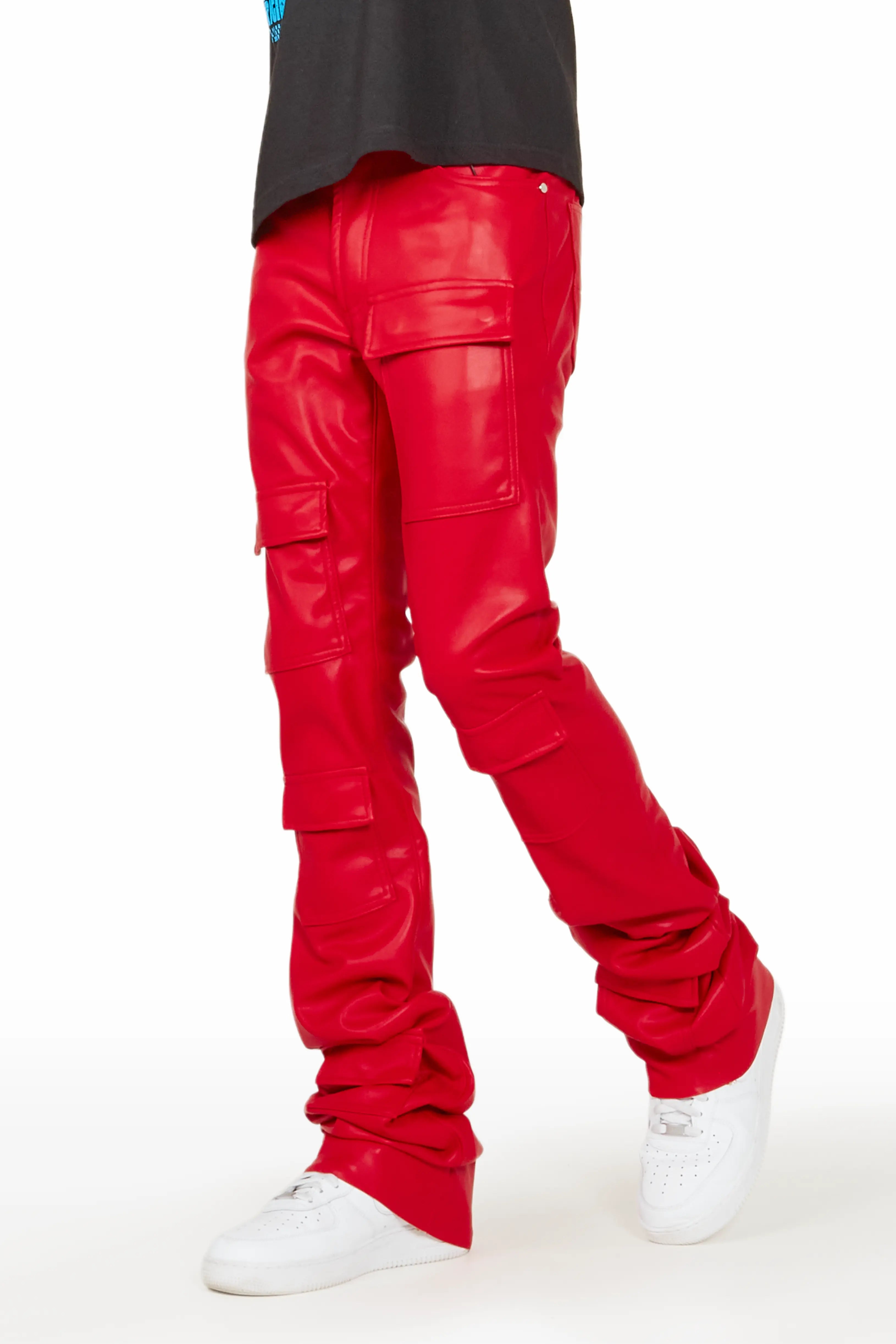 Rockstar Faux Leather Pants - Chocolate | Fashion Nova, Mens Pants |  Fashion Nova