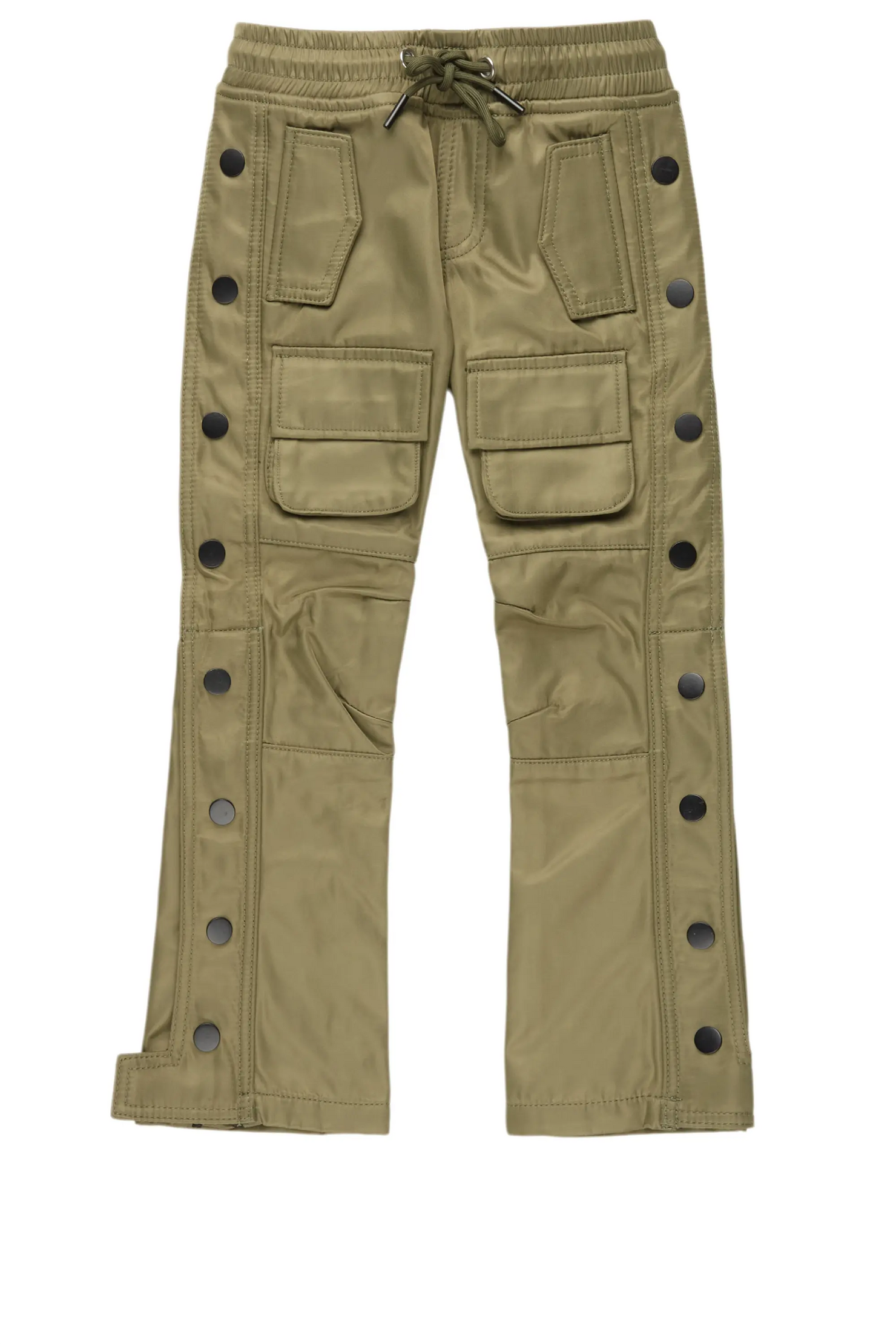 Boys Yuri Olive Nylon Pants