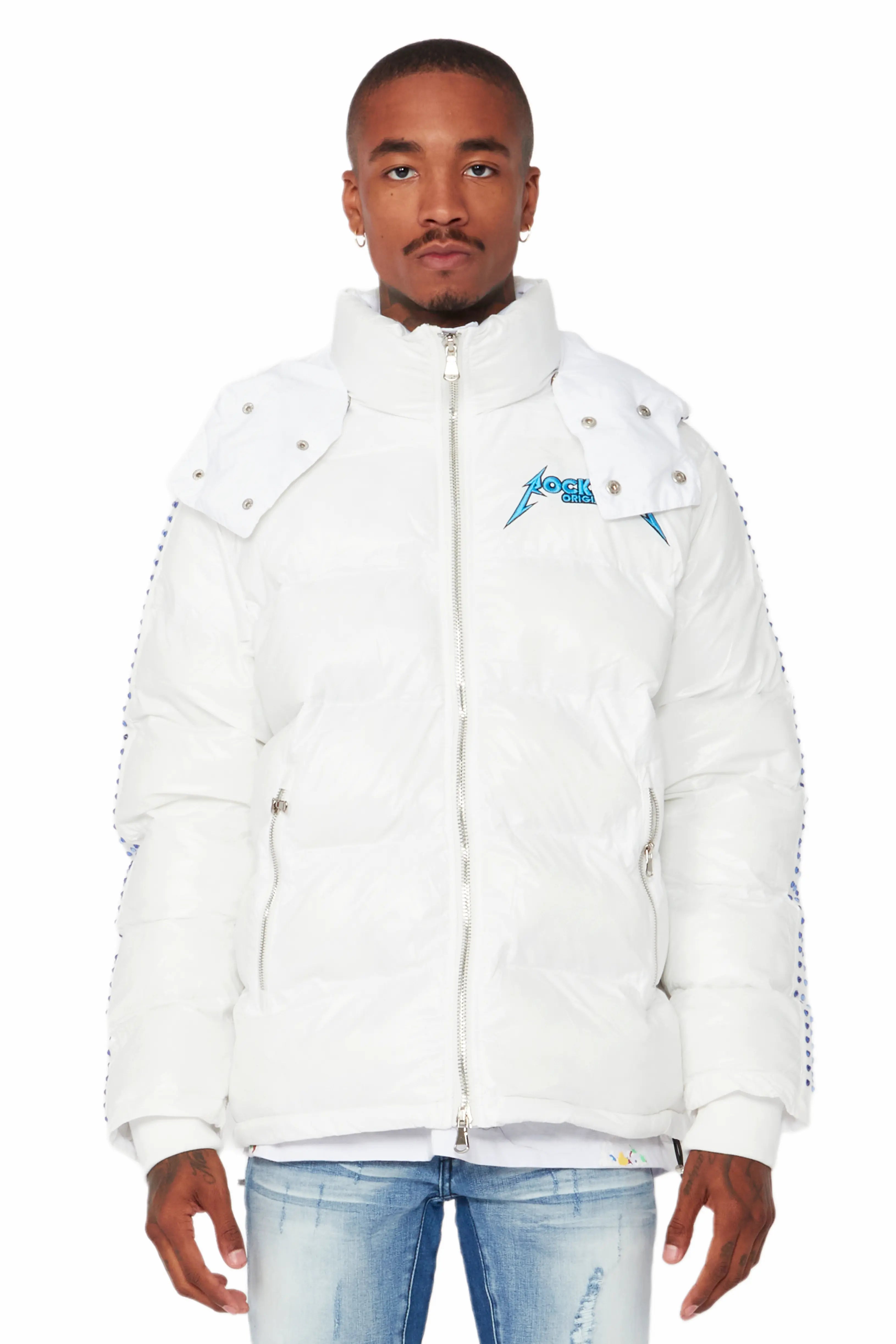 PUFFER JACKET in black | Off-White™ Official ID