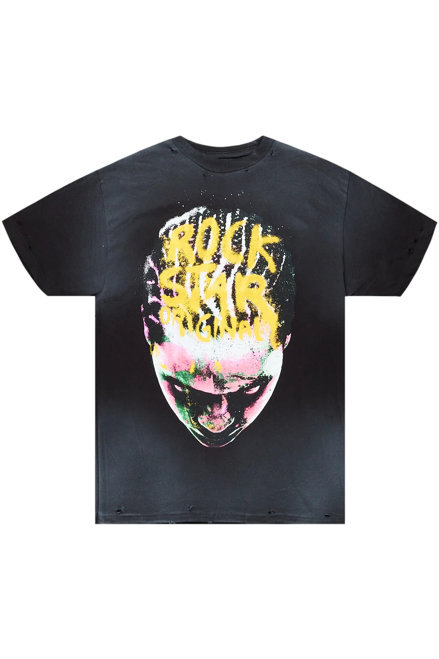 Rafe Black Graphic T-Shirt