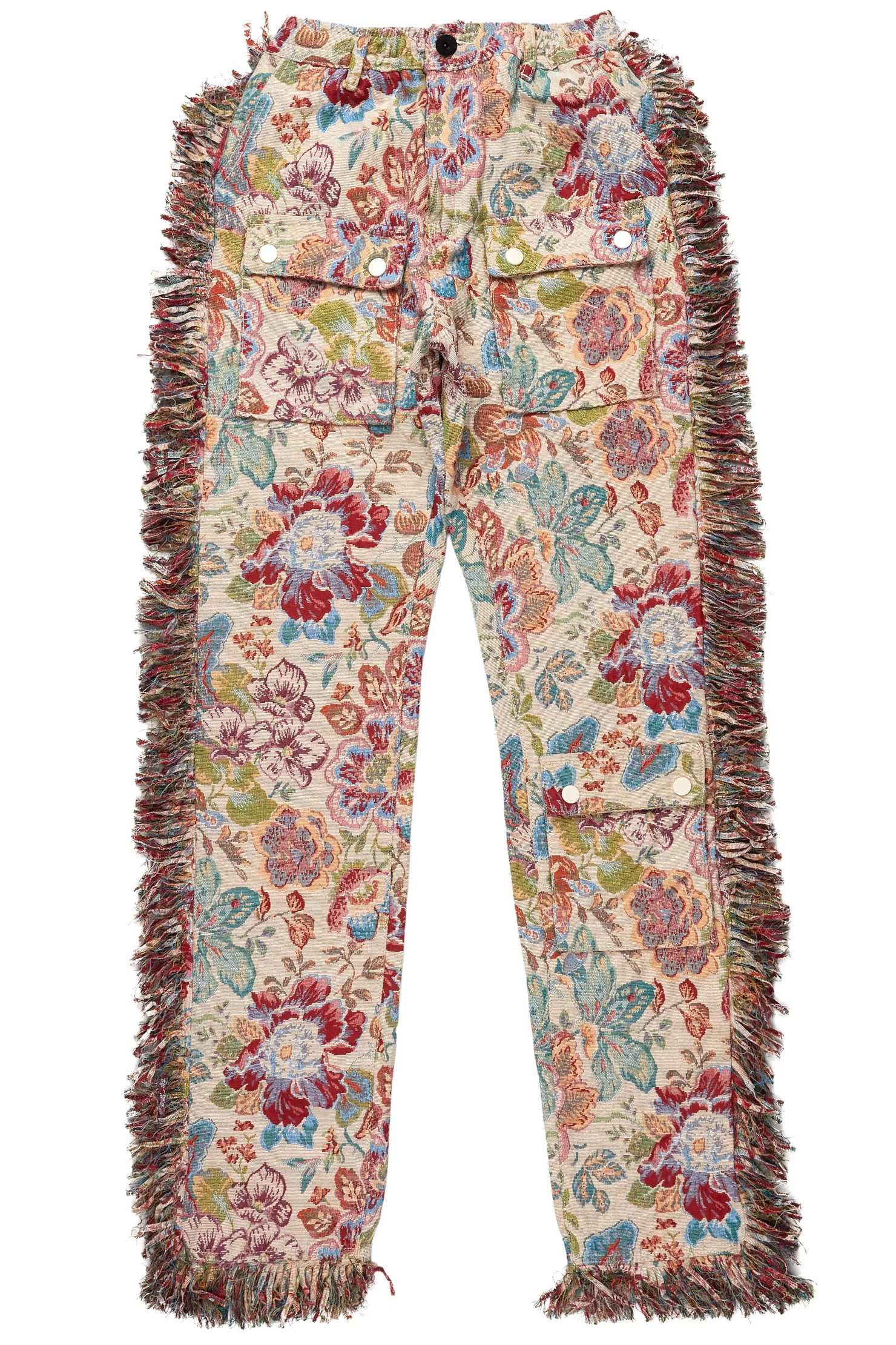 Carus Red/Beige Tapestry Pants