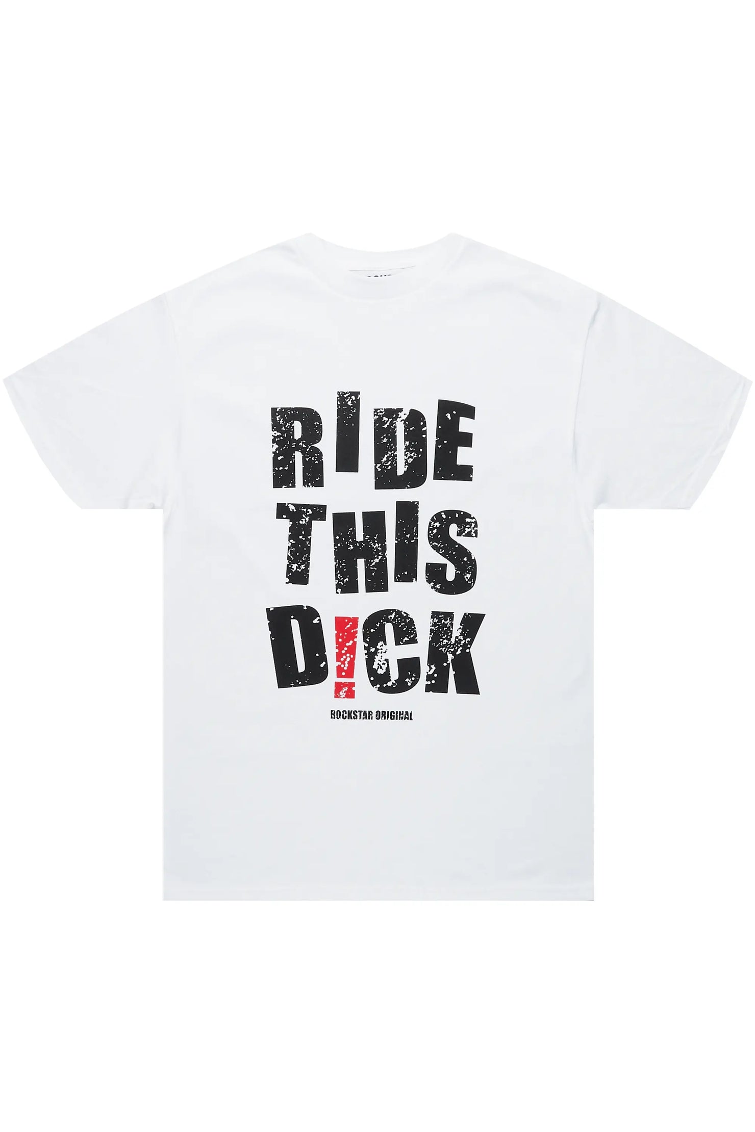 Ducktown White Graphic T-Shirt