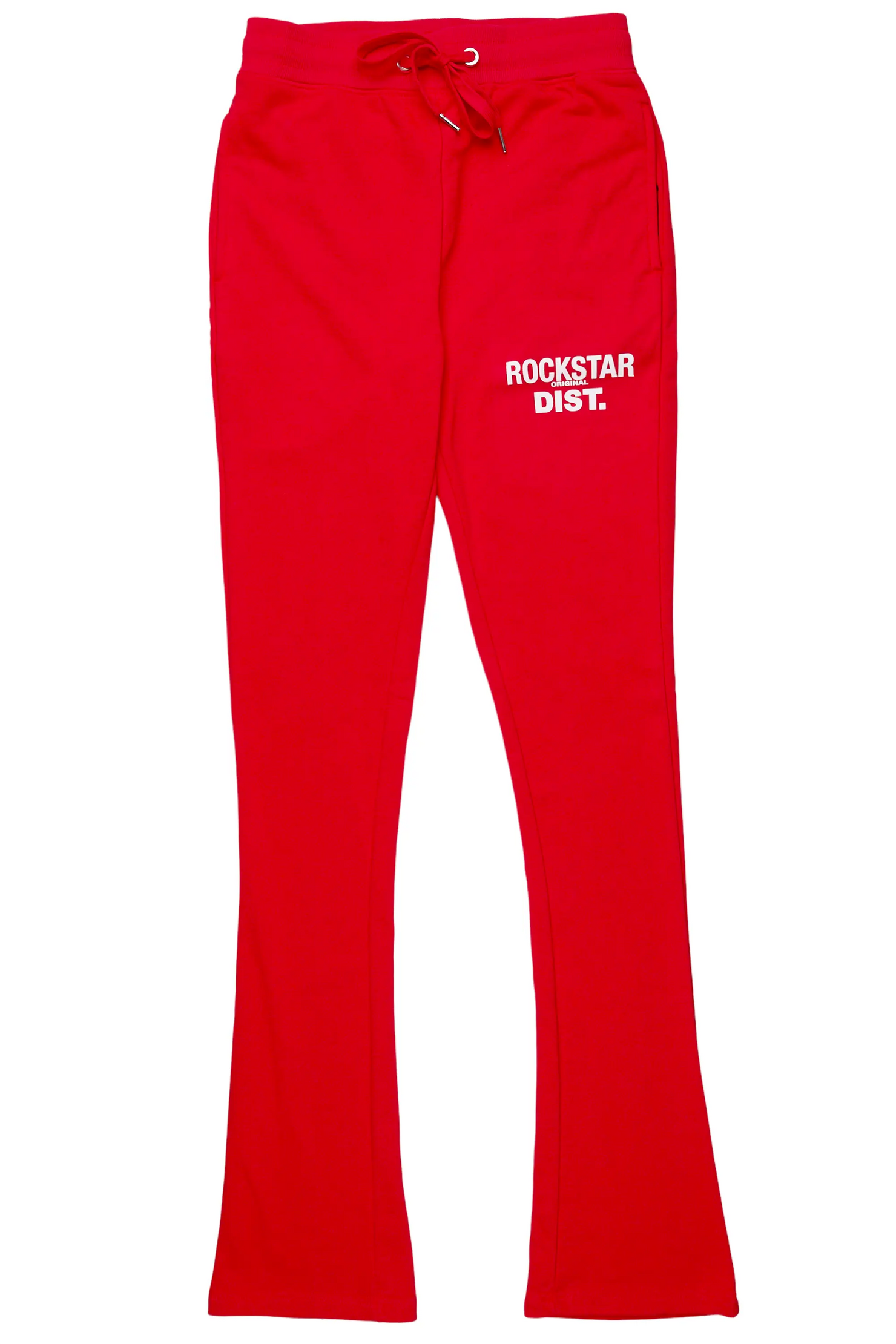 Alpine Red Stacked Flare Pant