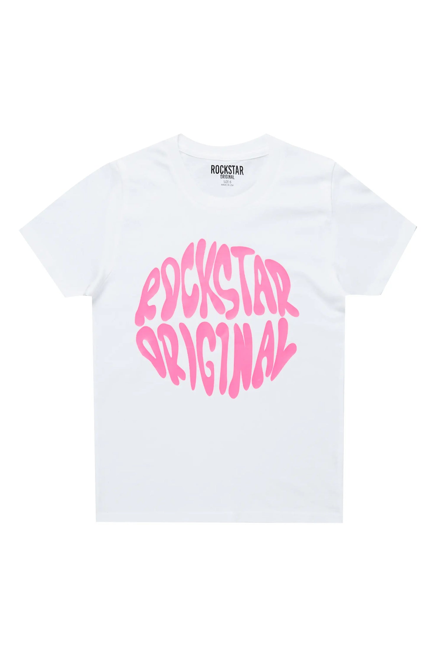 Girls Kami White Graphic T-Shirt