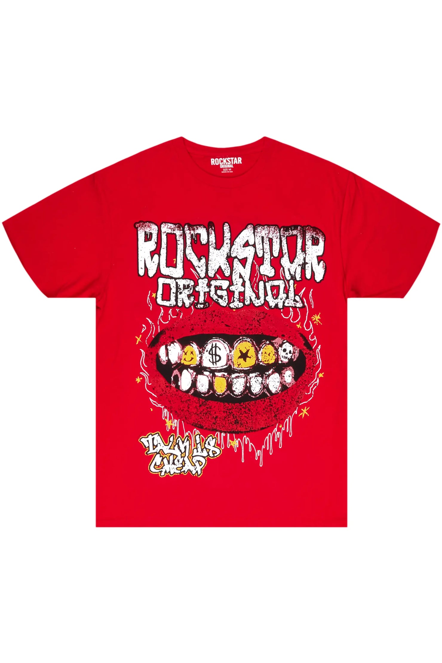 Kizzma Red Graphic T-Shirt