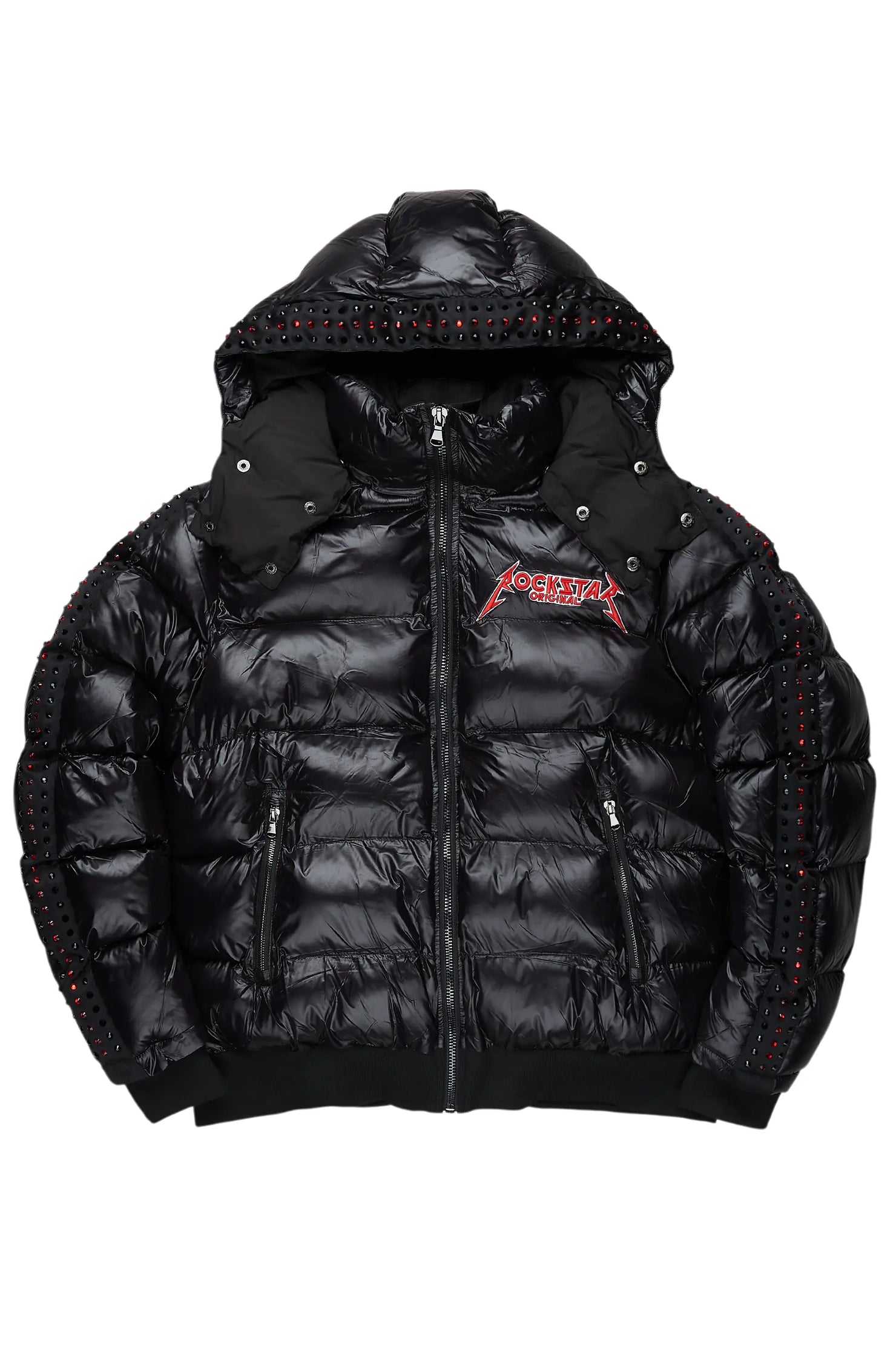 Banklee Black Puffer Jacket