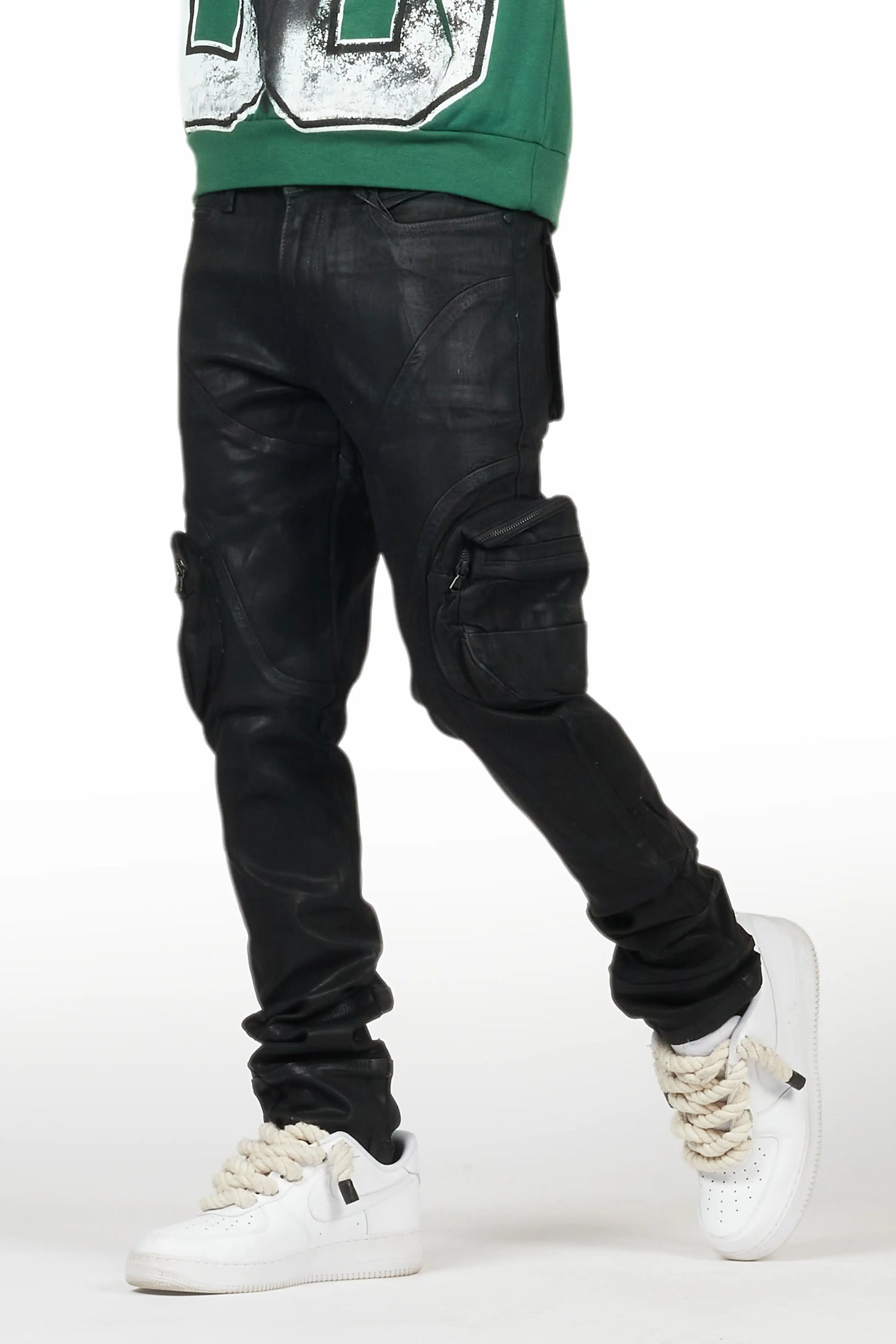 Slvion Black Skinny Fit Jean