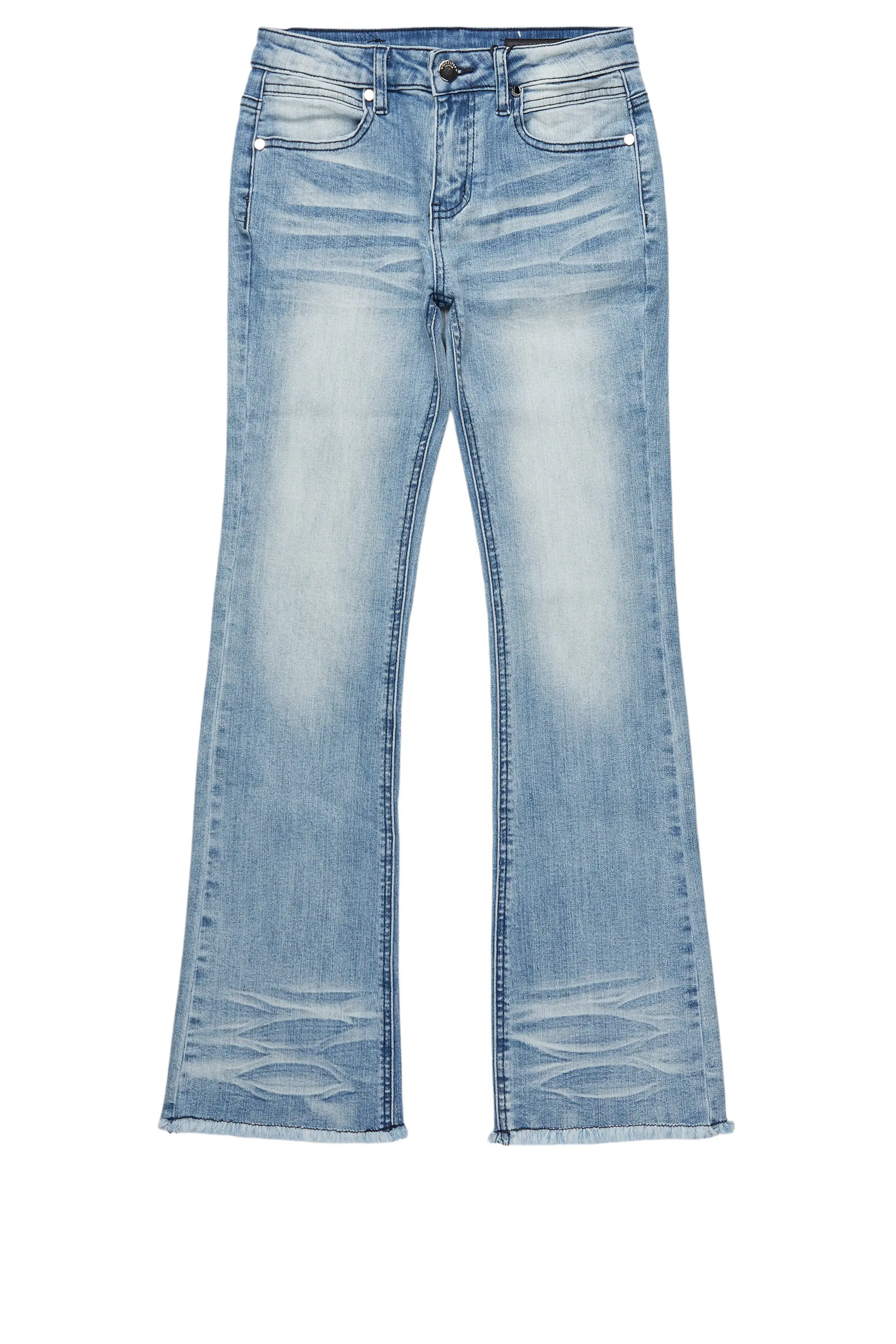 Boys Dag Blue Stacked Flare Jean