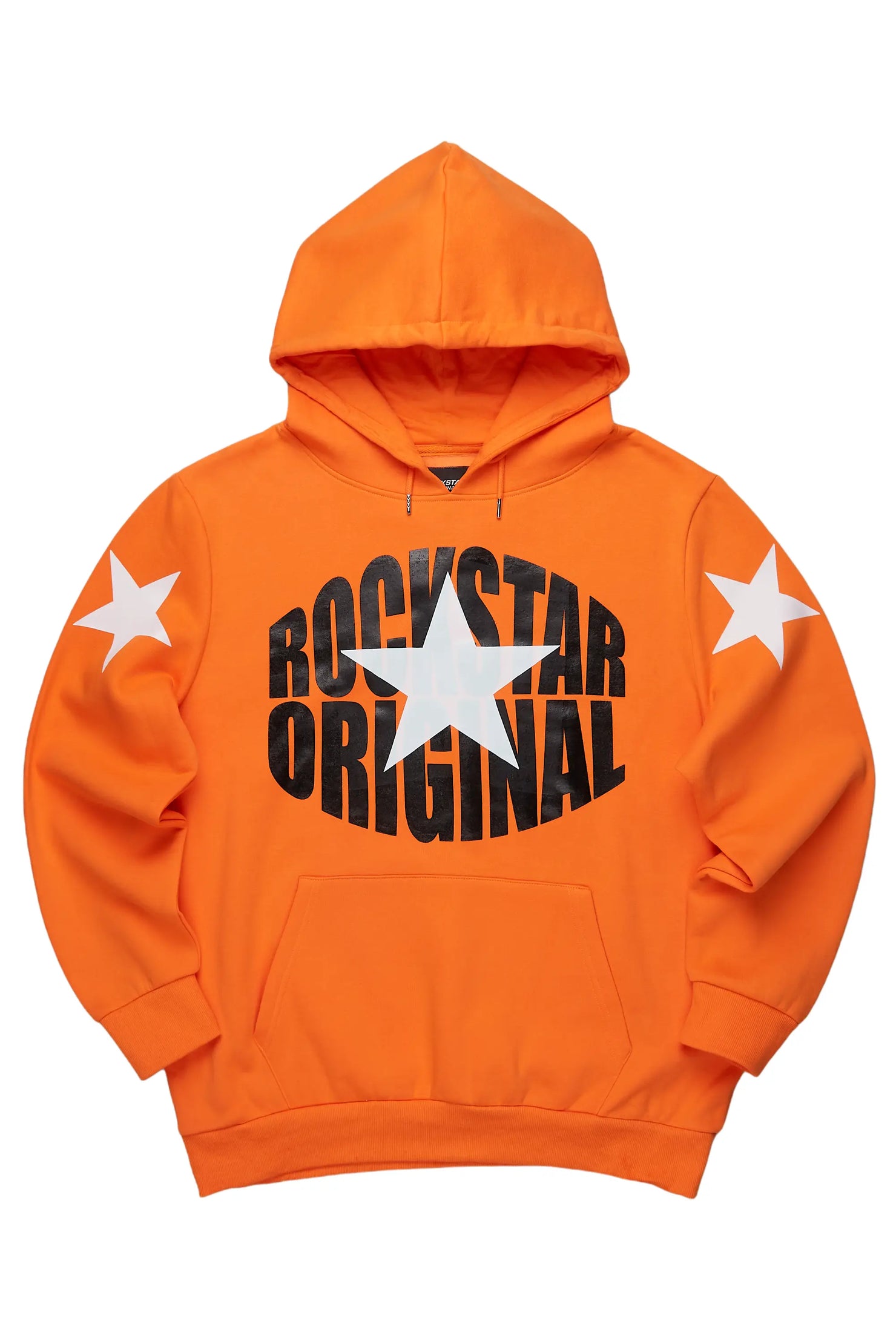 Hachi Orange/Black Graphic Hoodie