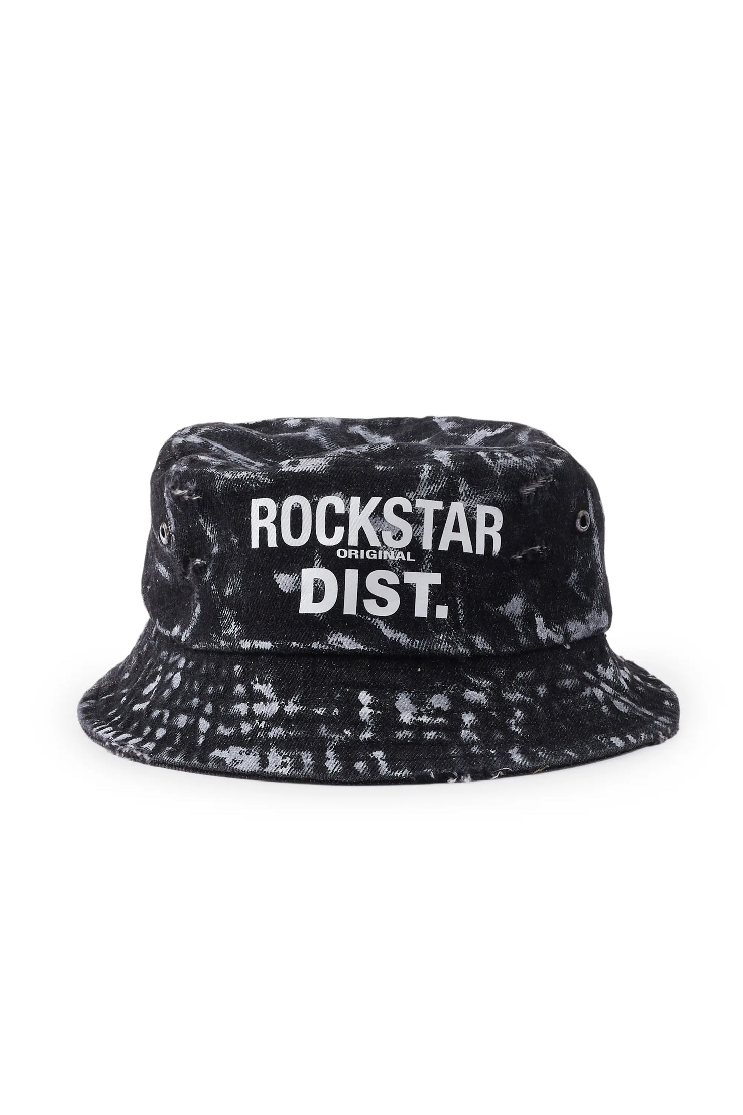 Kahua Black Denim Bucket Hat