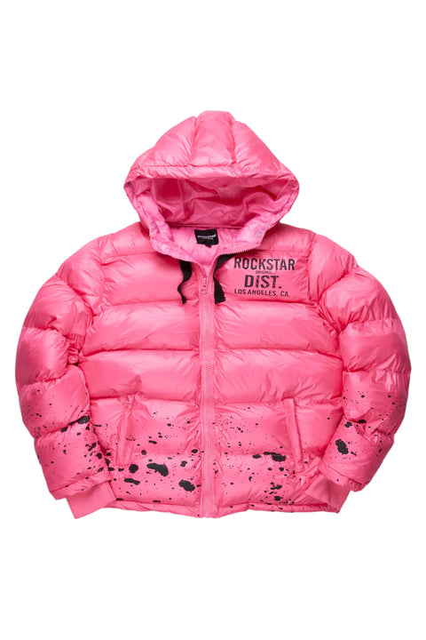 Rose Iridescent Puffer Jacket– Rockstar Original