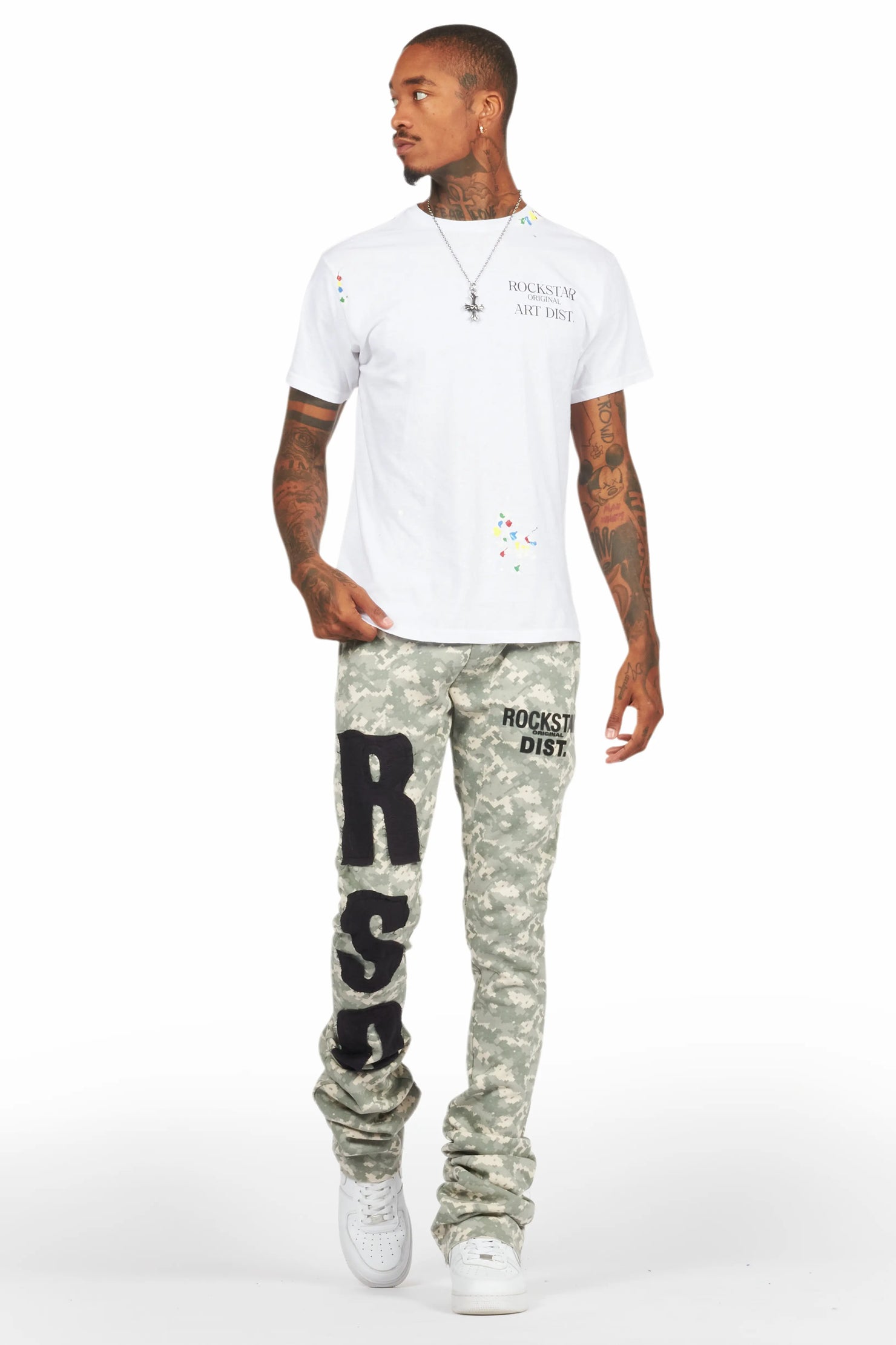 Alpine Digital Camo Super Stacked Trackpant