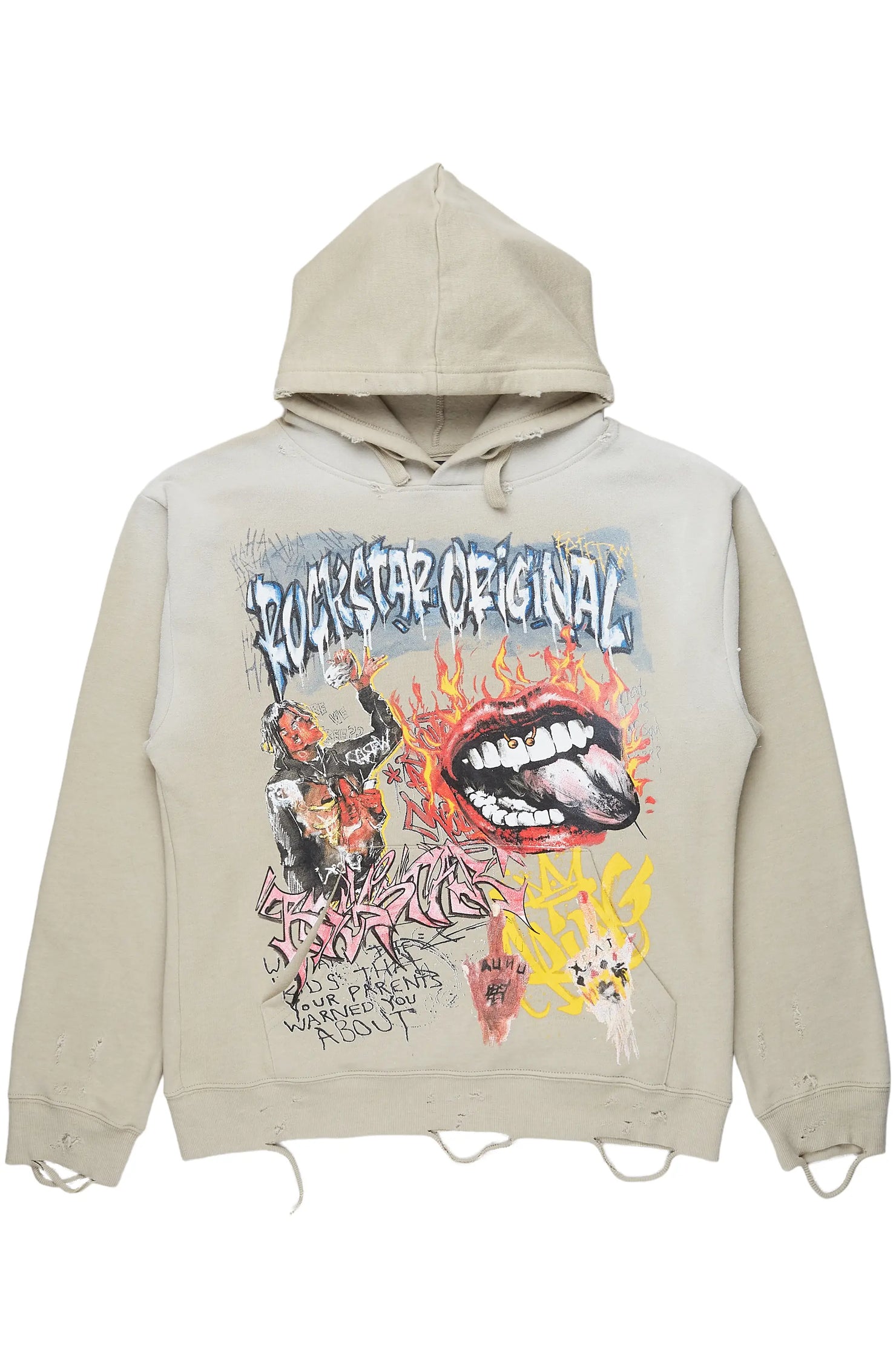 Yooz Sand Graphic Hoodie