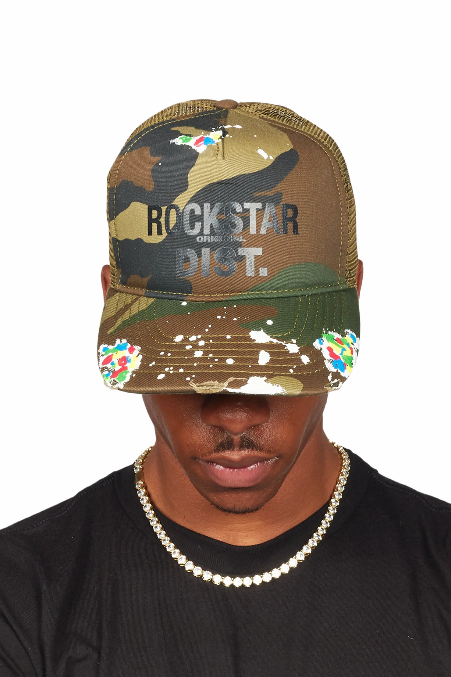 Neptune Camo Trucker Hat