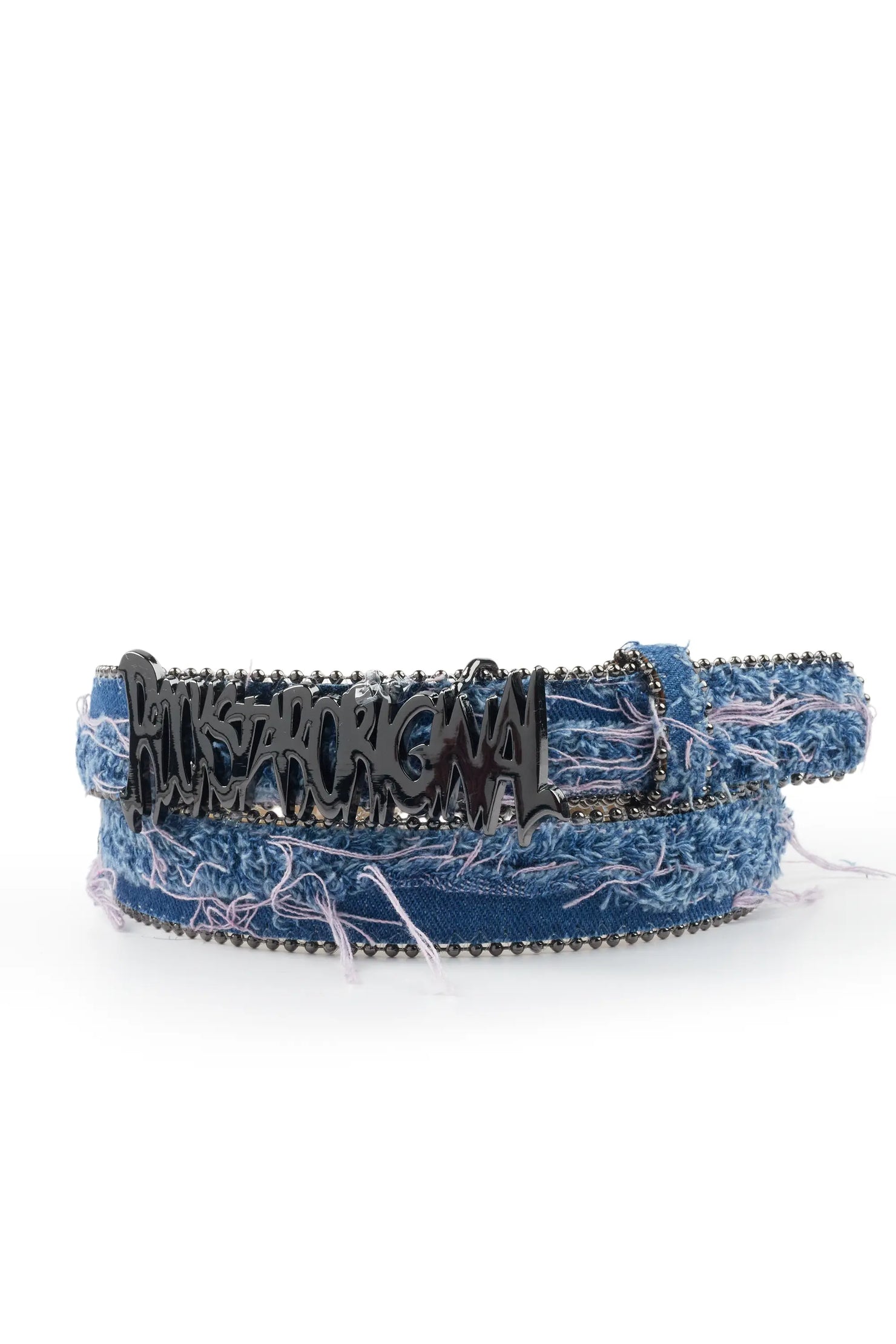 Rayelle Blue/Pink Denim Belt