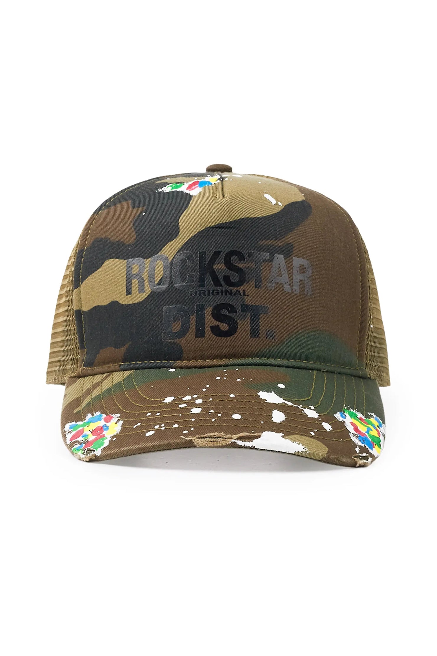 Good Side Only Camo Trucker Hat