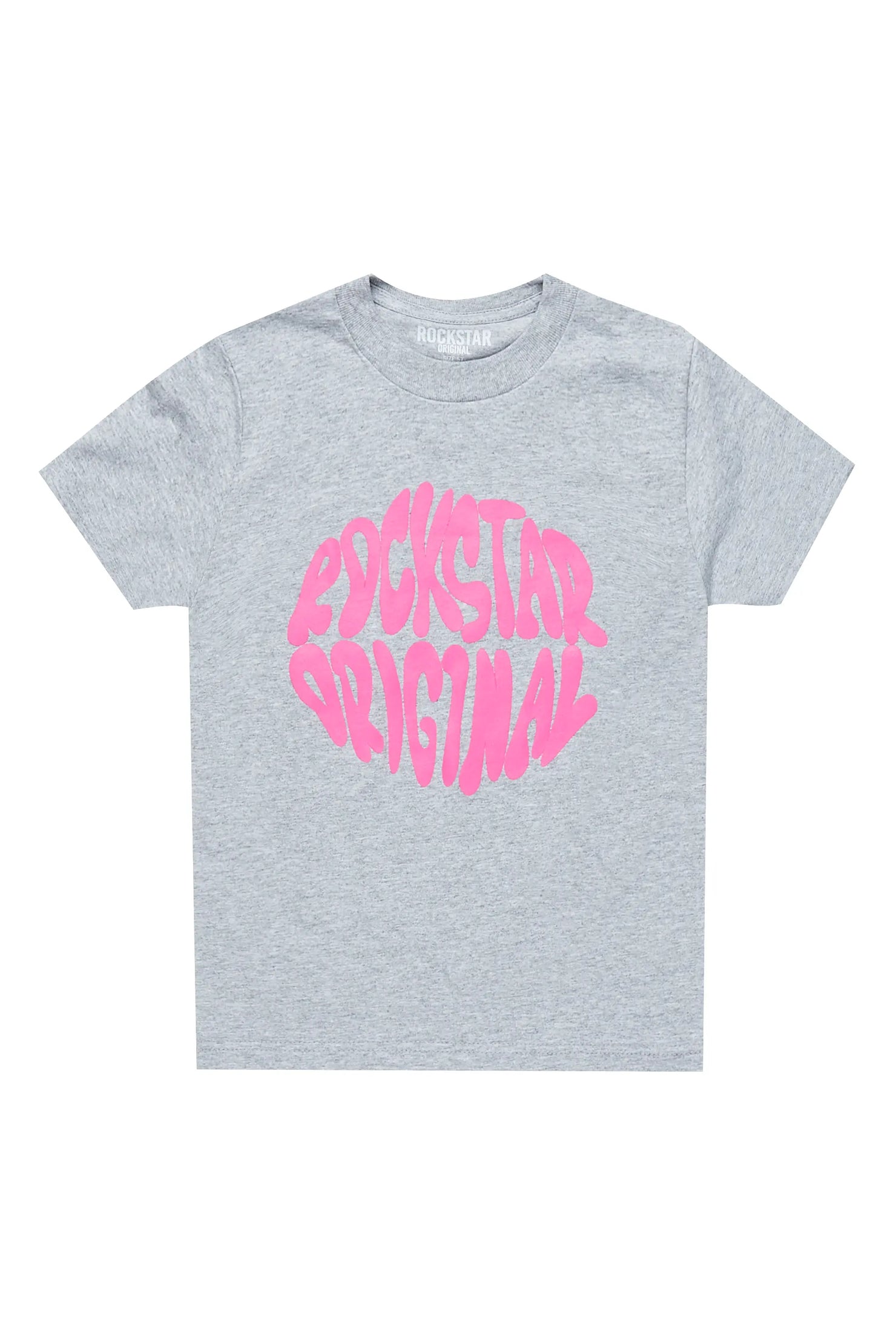 Girls Beena Grey Graphic T-Shirt