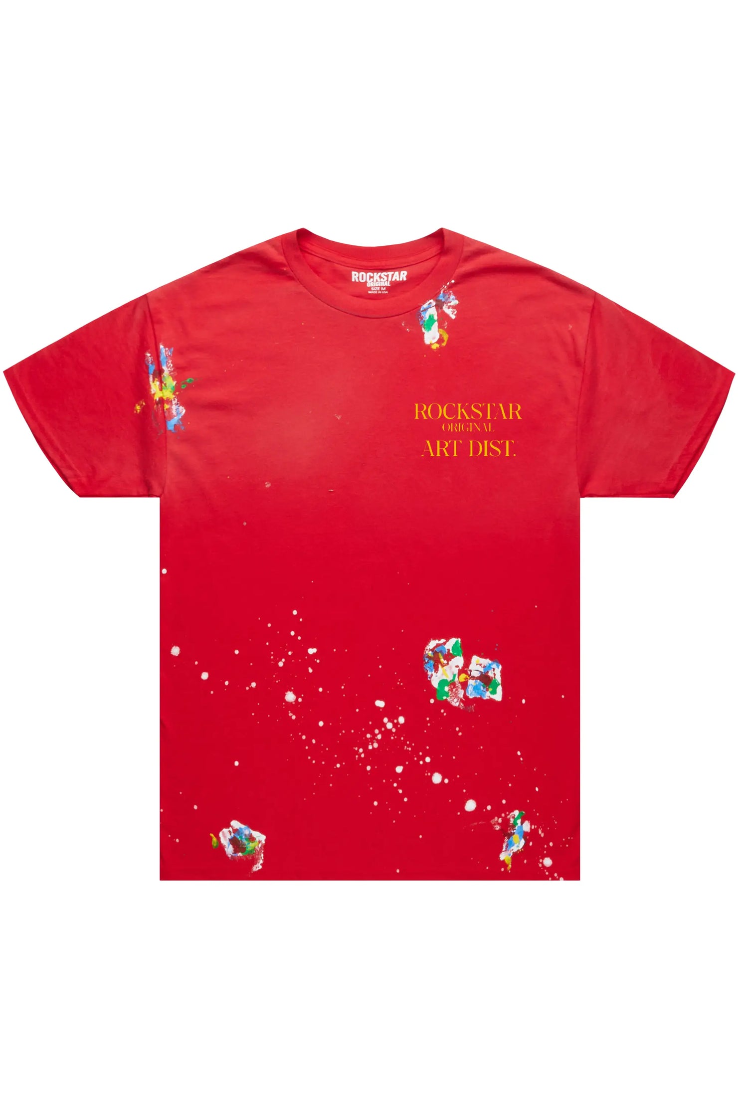 Palmer Red/Yellow Graphic T-Shirt