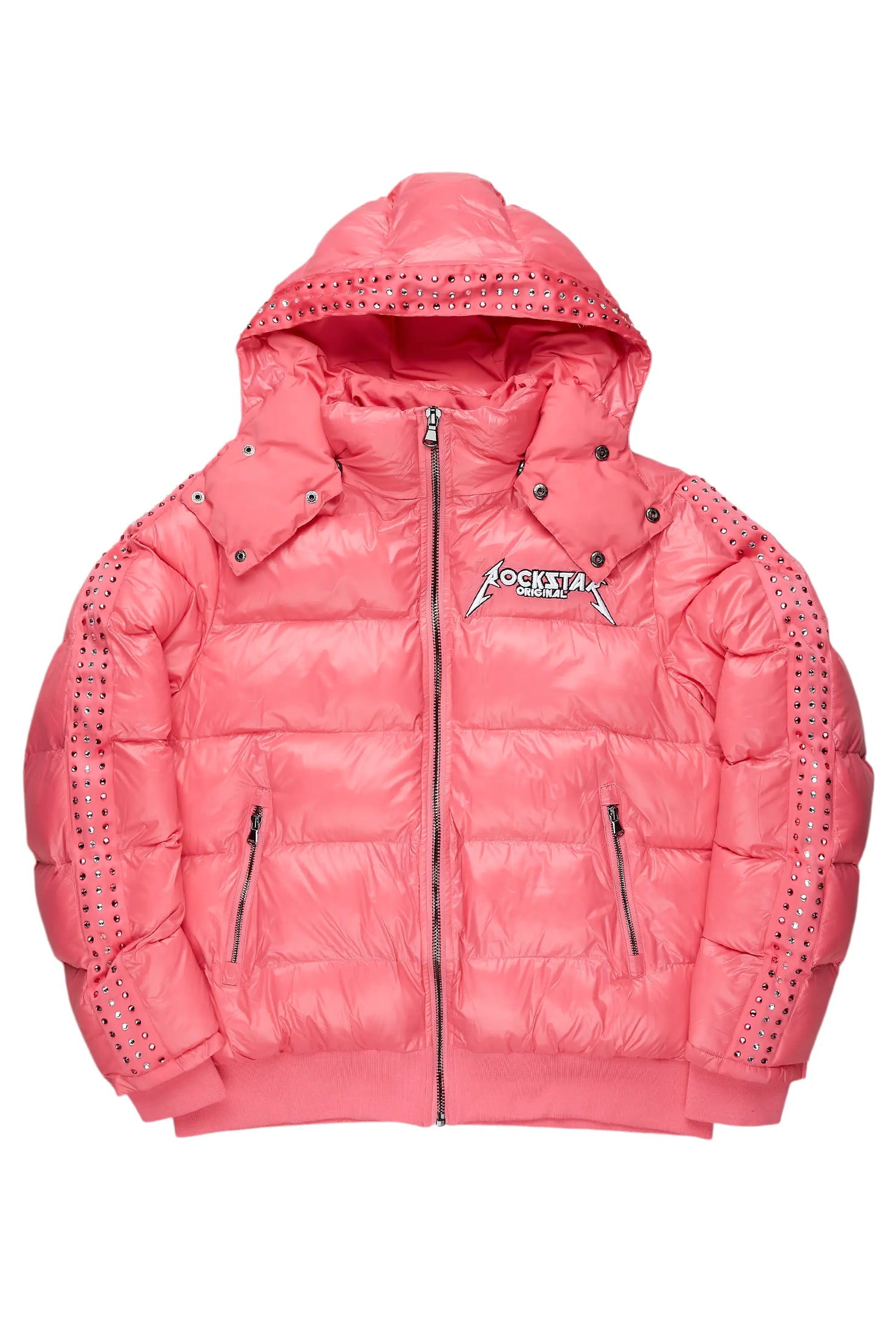 Banklee Pink Puffer Jacket