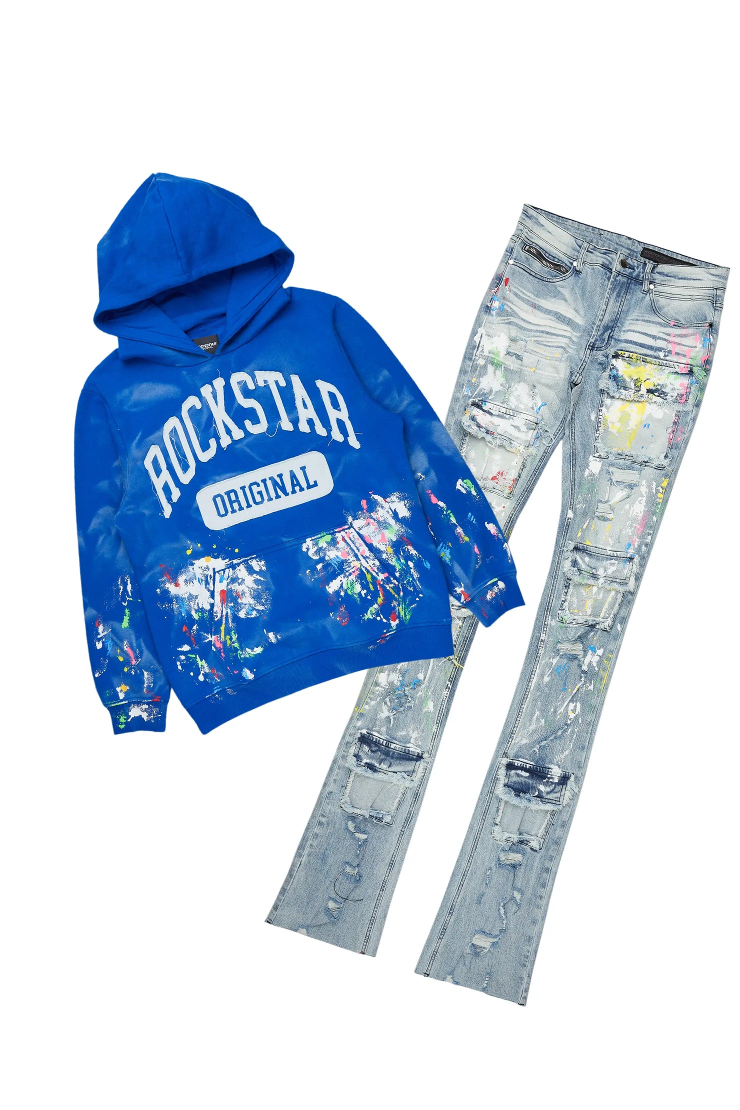 Balta Royal Hoodie/Super Stacked Flare Jean Bundle