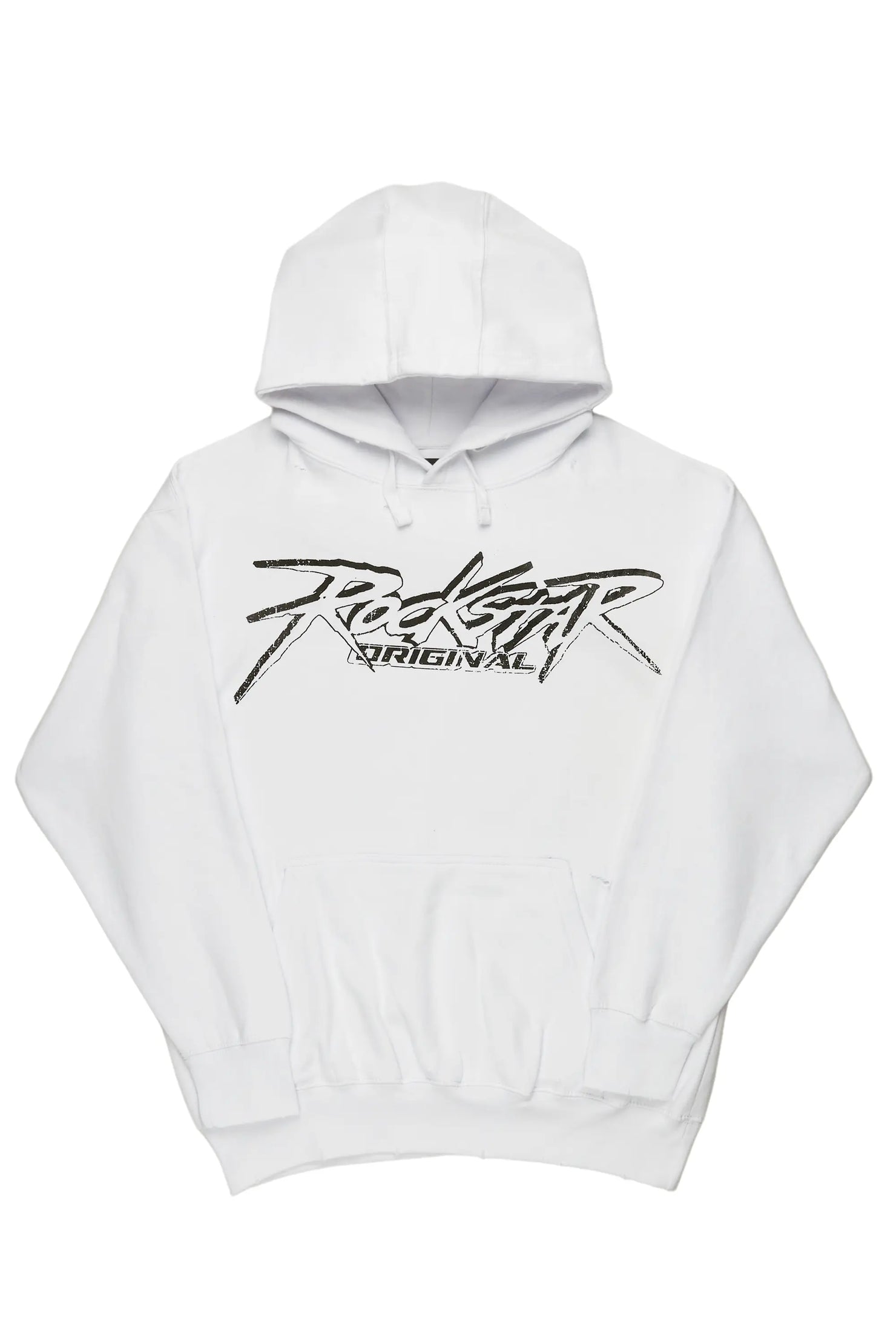 Alpha White Graphic Hoodie