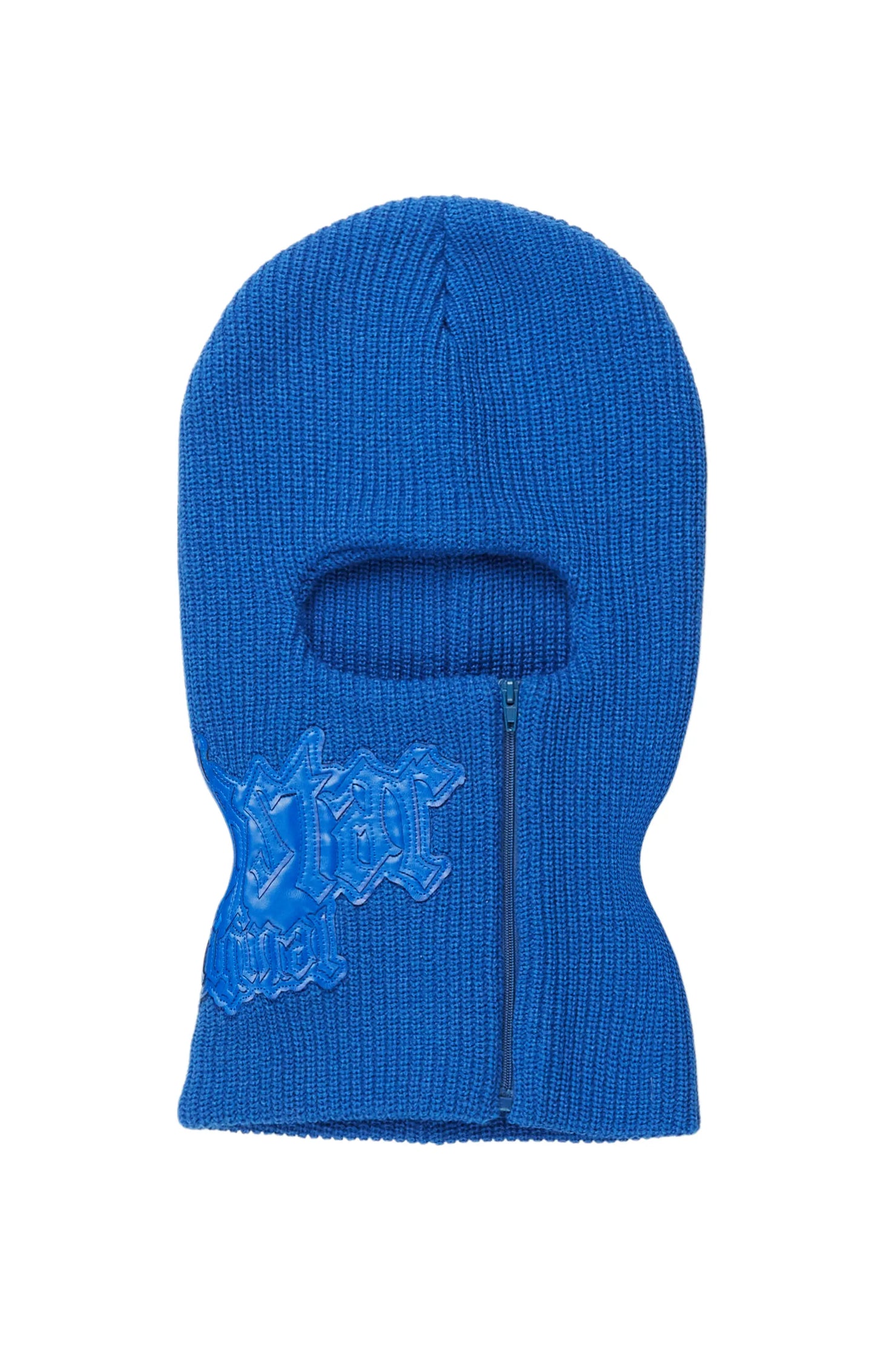 Zaya Royal Blue Rubber Patch Ski Mask