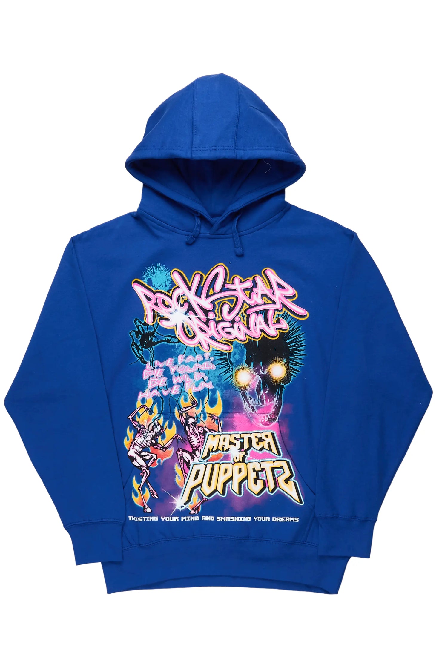 Puppet Royal Blue Oversized Hoodie