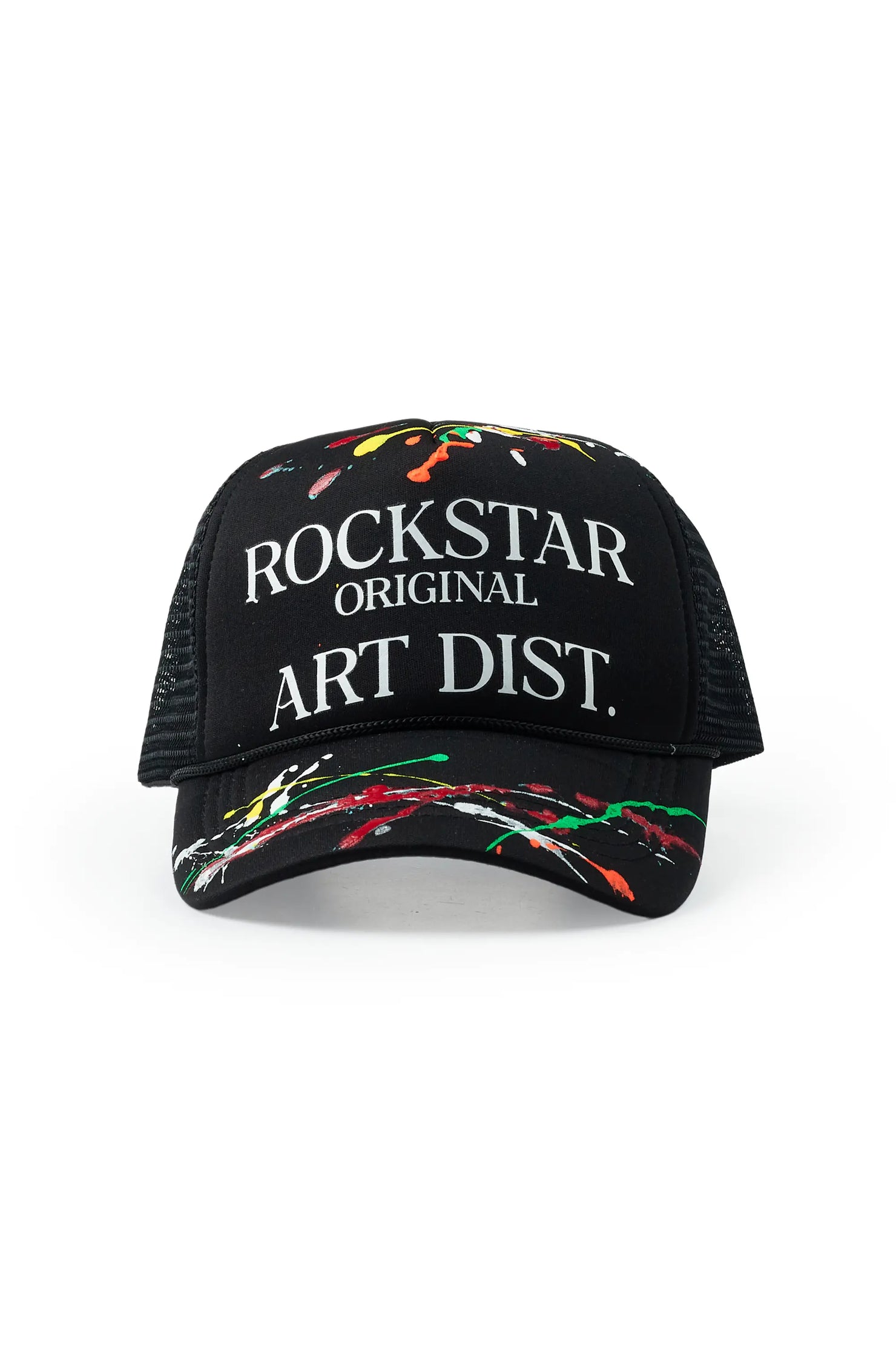 Boys Abiel Black Graphic Trucker Hat