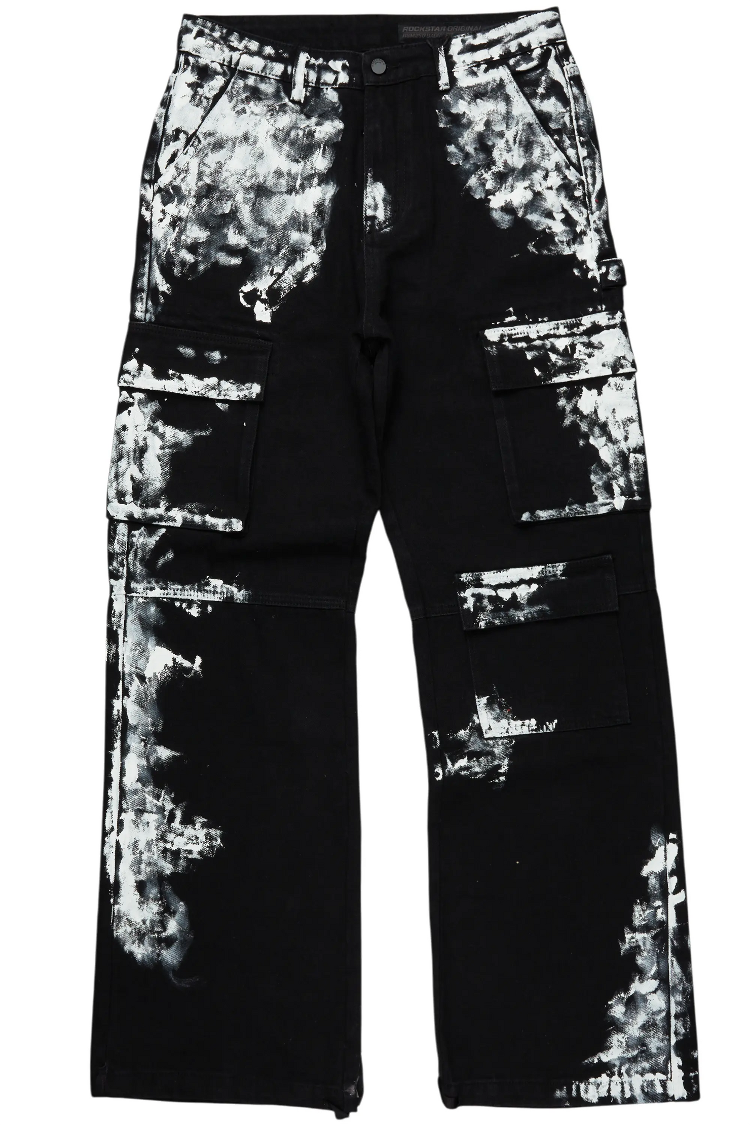 Baha Black Painter Baggy Cargo Jean