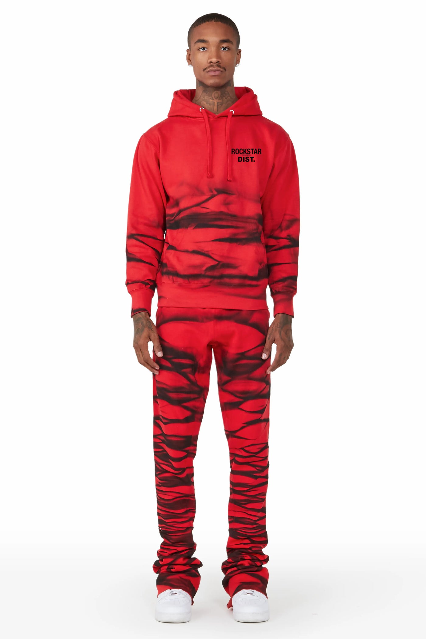 Ganen Red Graphic Hoodie– Rockstar Original