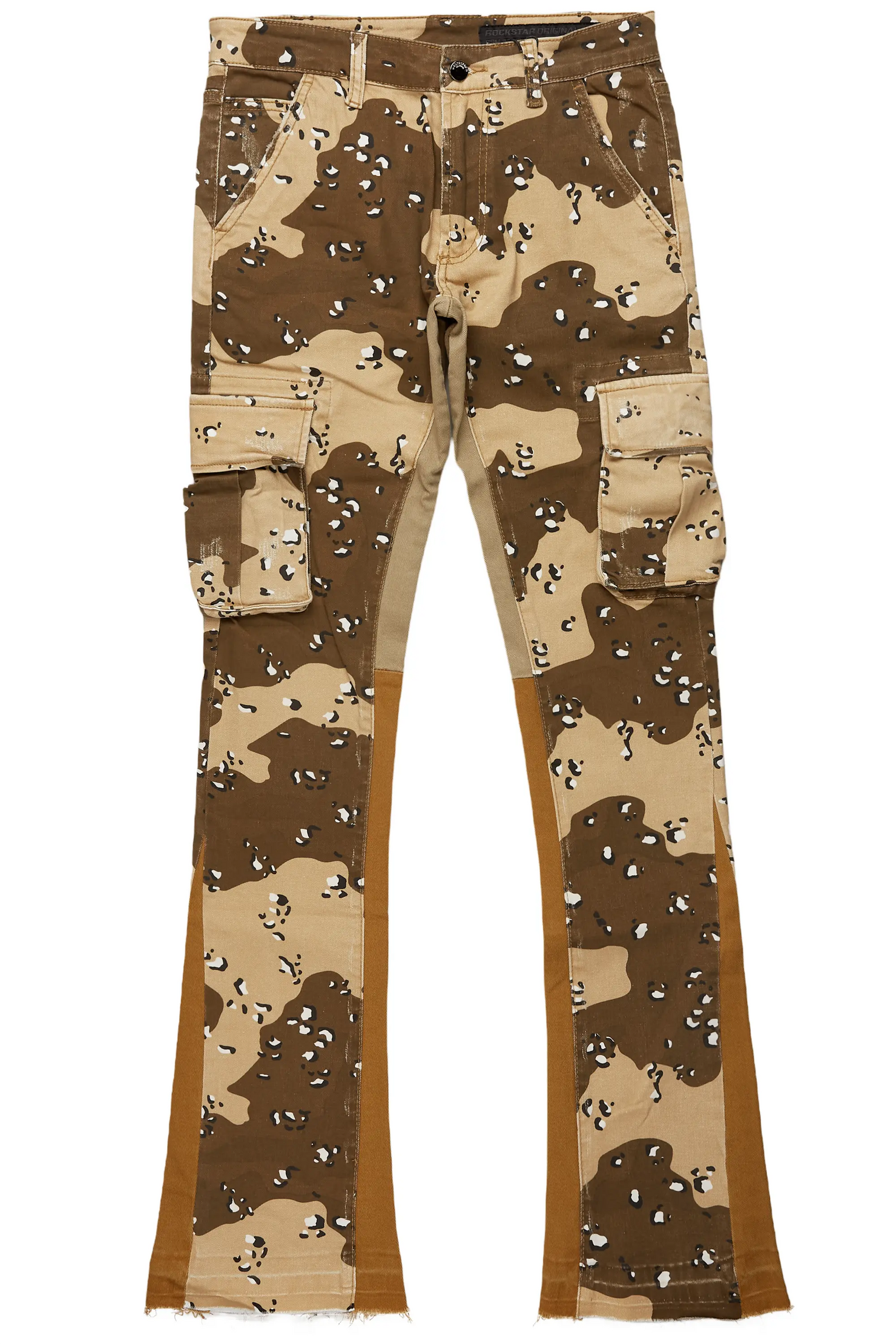 Kirrem Desert Camo Stacked Flare Jean